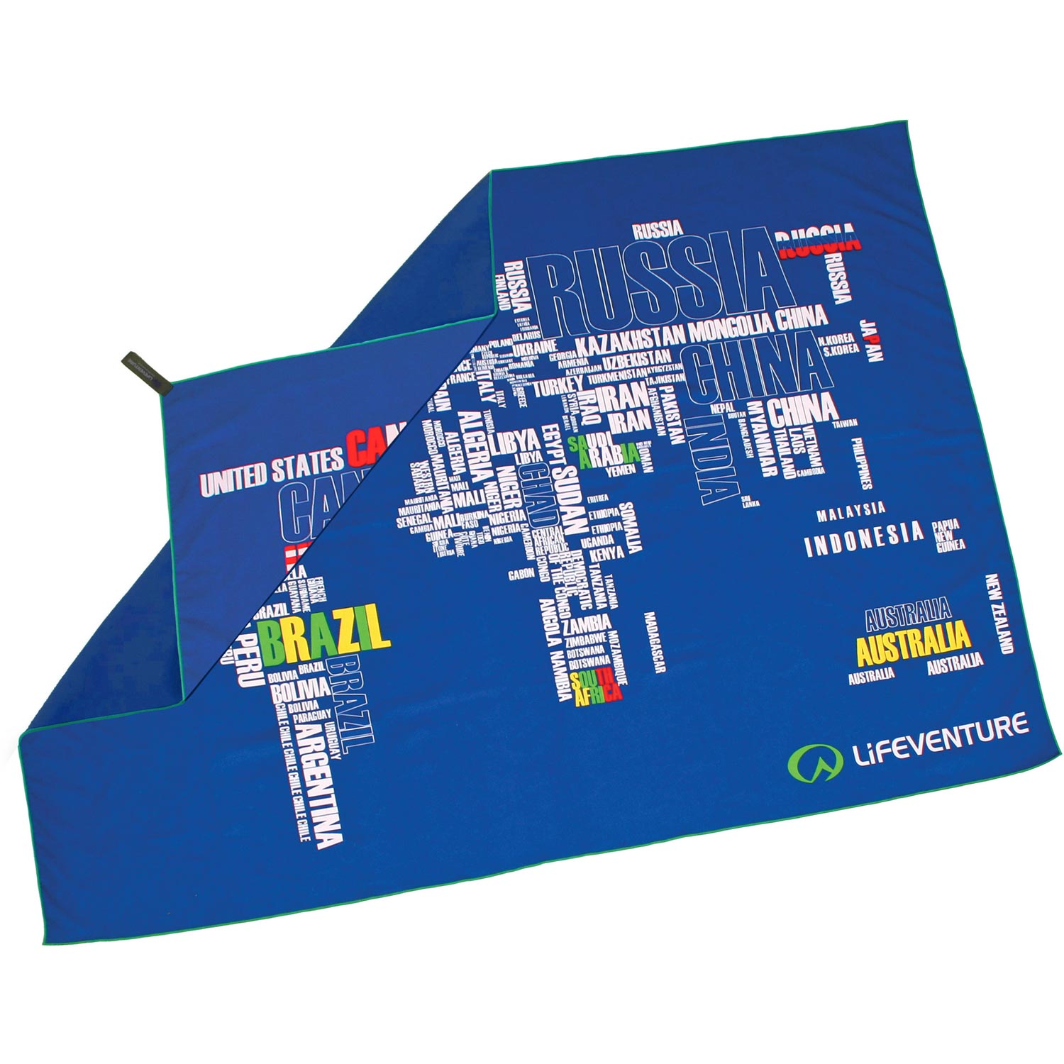 Lifeventure Softfibre Printed Towel Giant - Mondo Nelle Parole