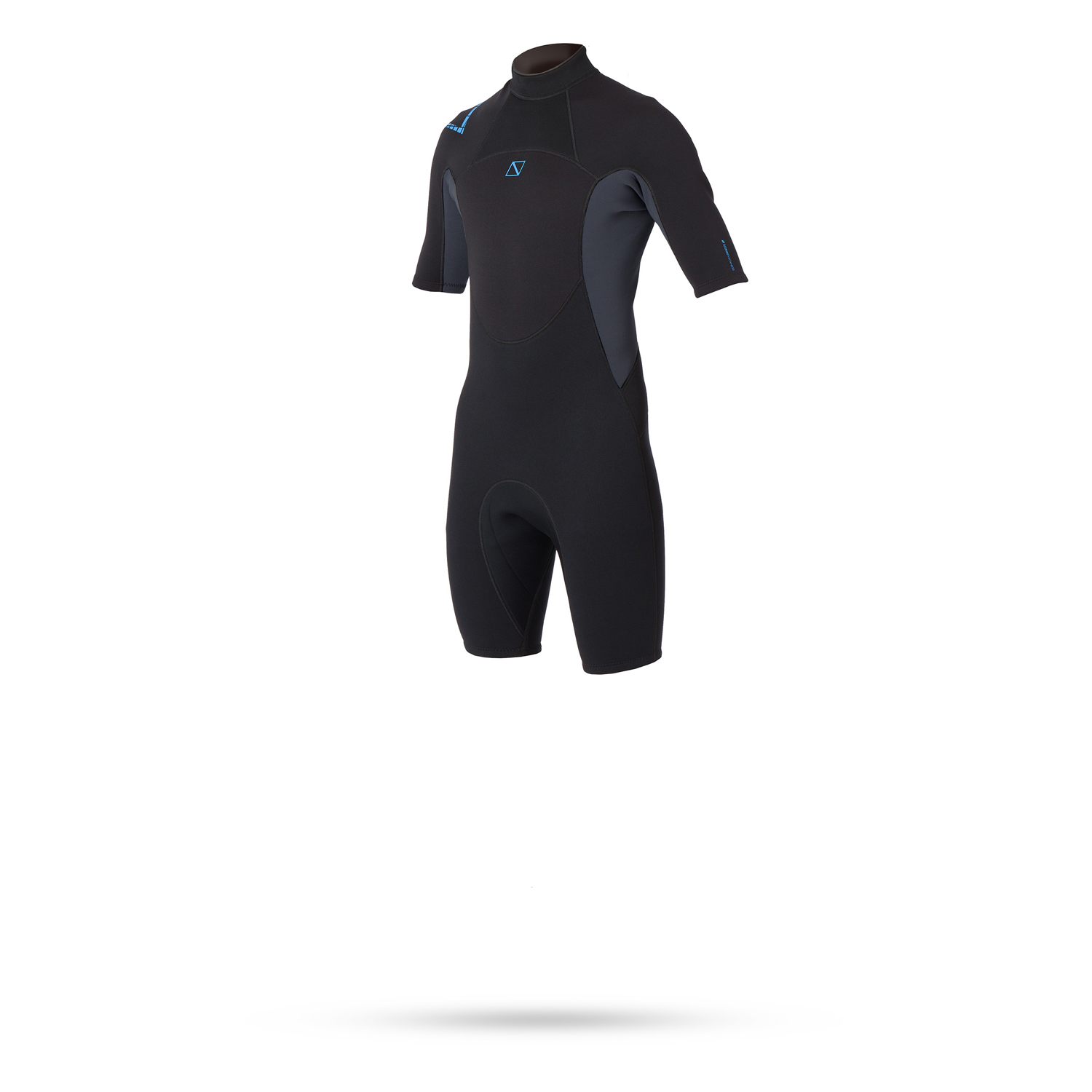 Magic Marine Marca 3/2 Millimetri Back-Zip Shorty Neoprene - Nero