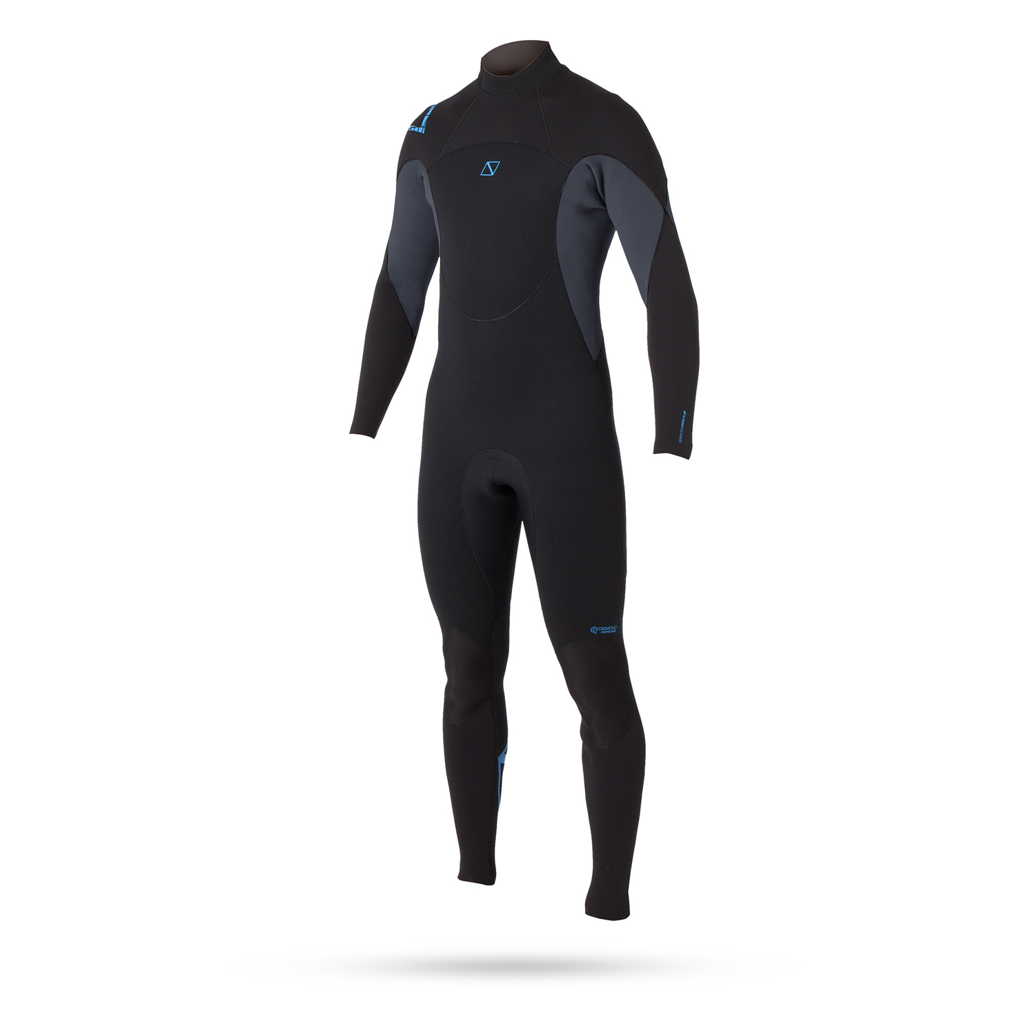 Magic Marine Marca 5/4 Millimetri Back-Zip Muta - Nero