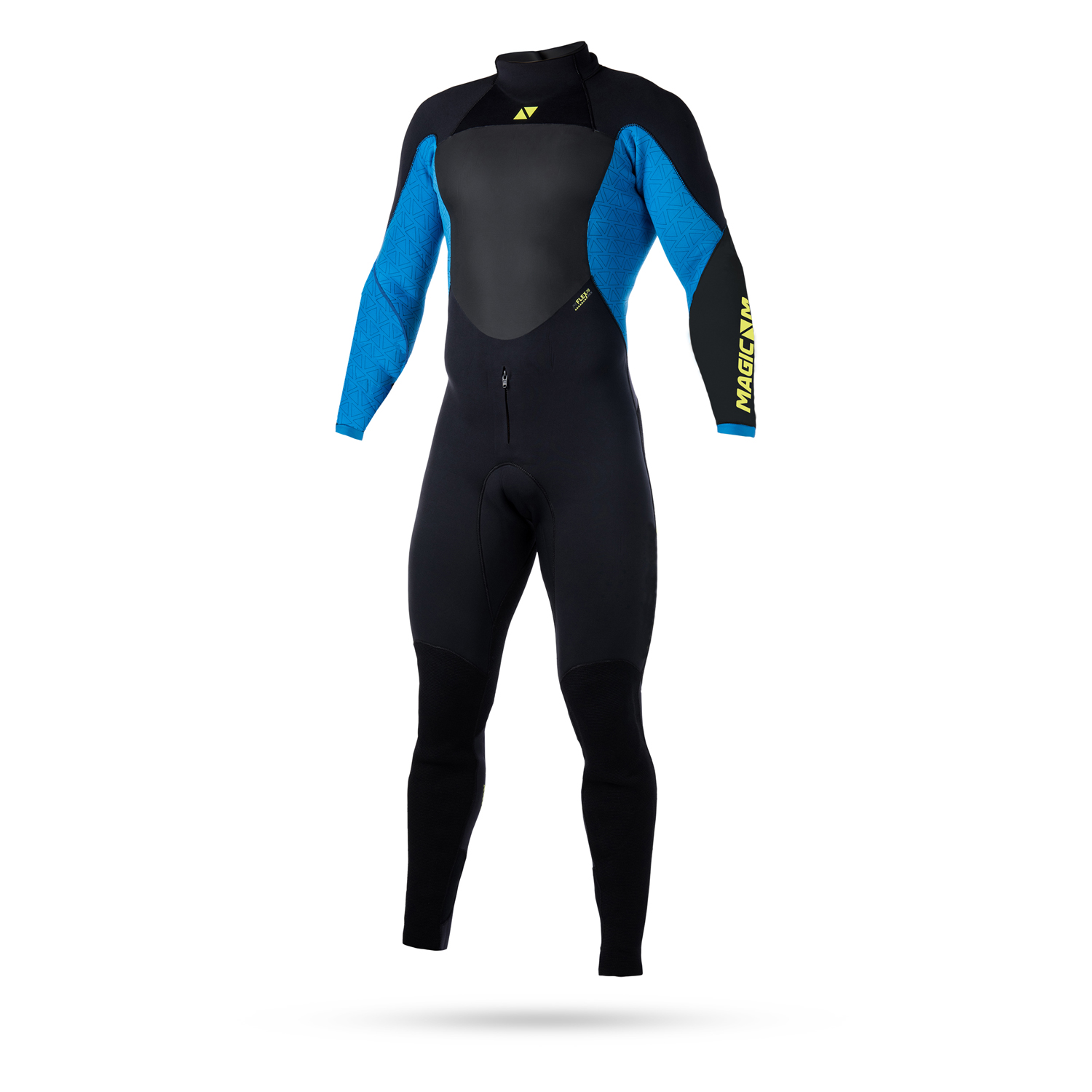 Muta Ultimate Da 5 / 3Mm Con Zip Posteriore Magic Marine - Blu