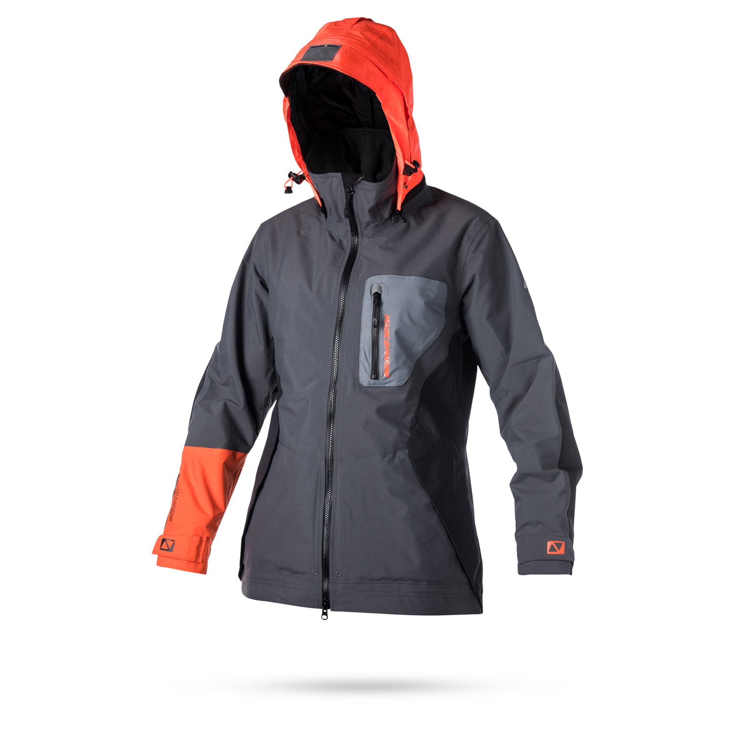 Giacca A Vela A 2 Strati Magic Marine Womens - Grigio Scuro