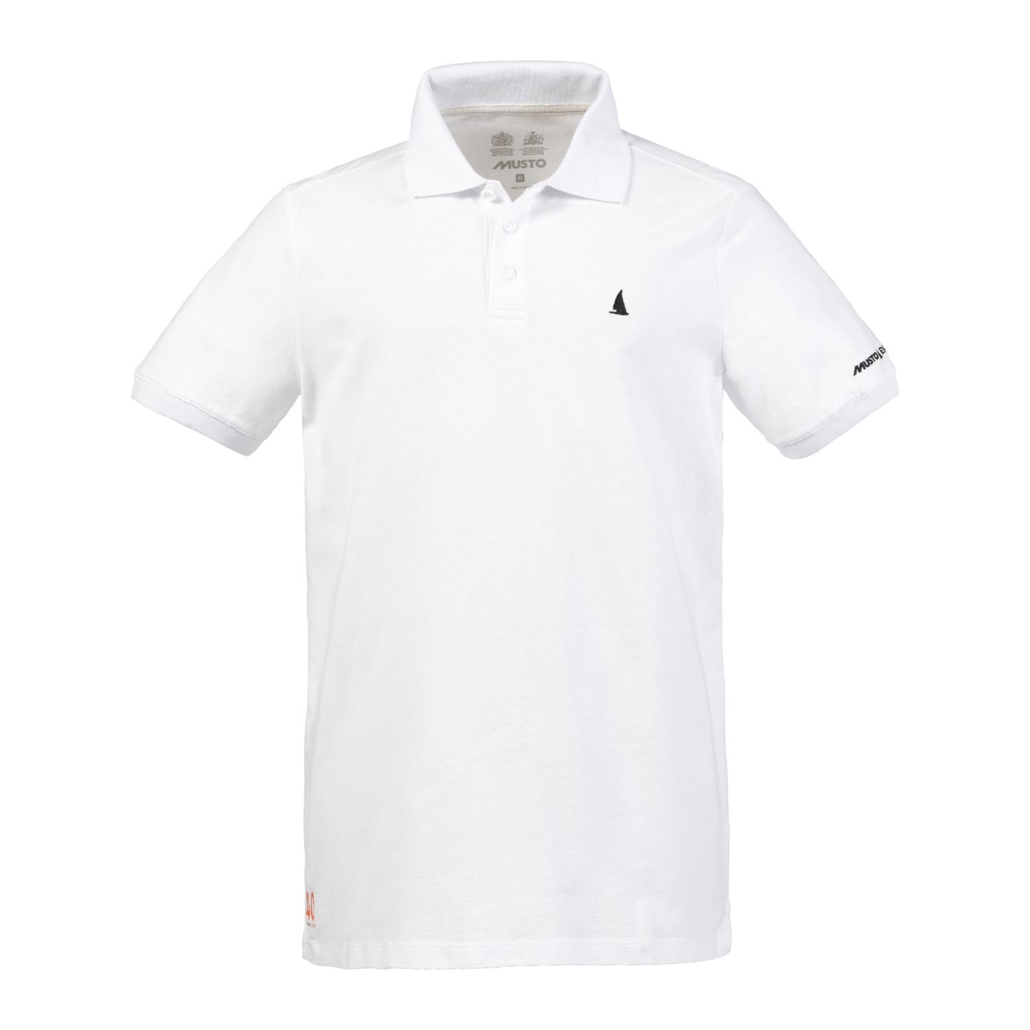 Musto Air Uv Fast Dry Maniche Corte Sennen Polo - Bianco Ottico
