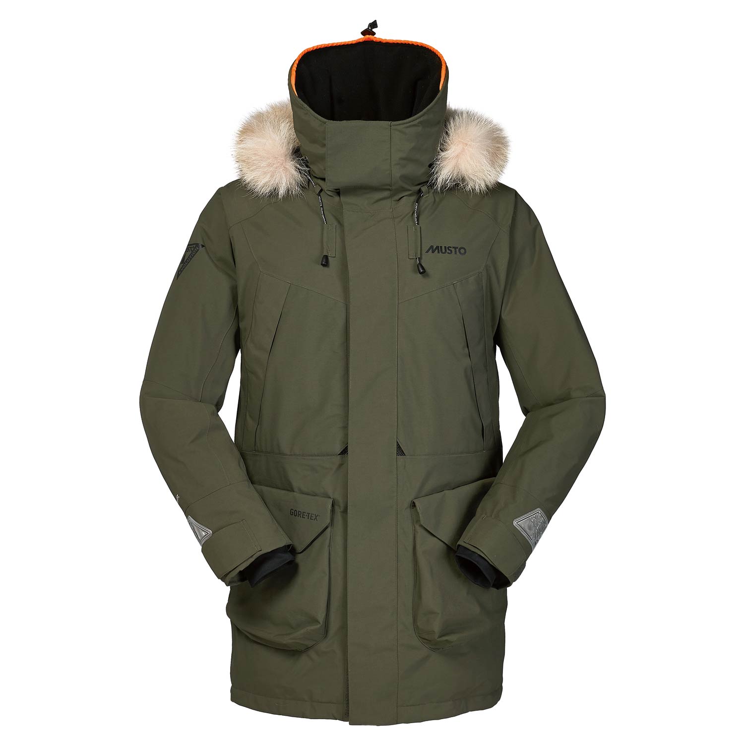 Musto Arctic Gore-Tex Primaloft Parka - Forest Green