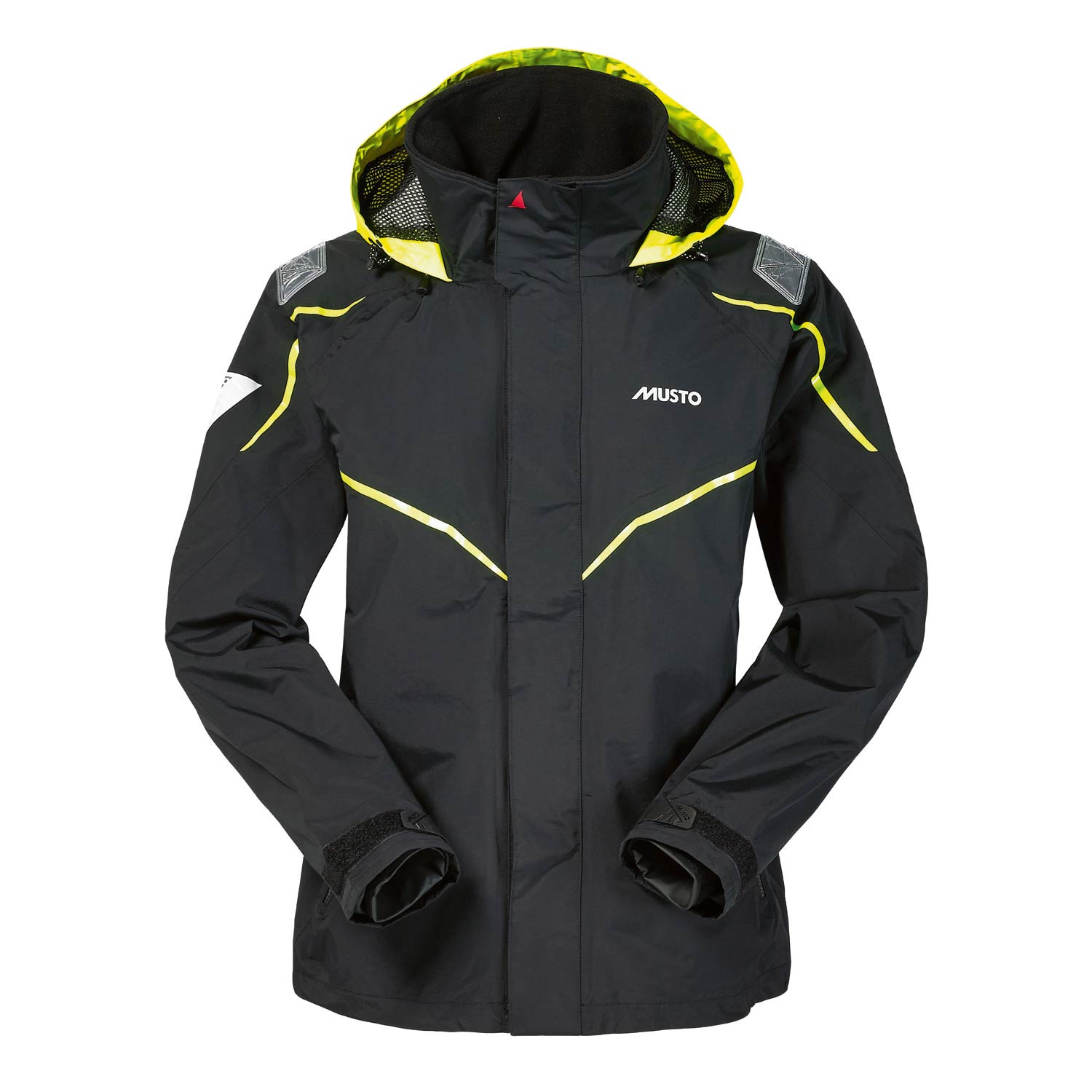 Musto Br1 Inshore Giacca - Nero / Giallo Flo