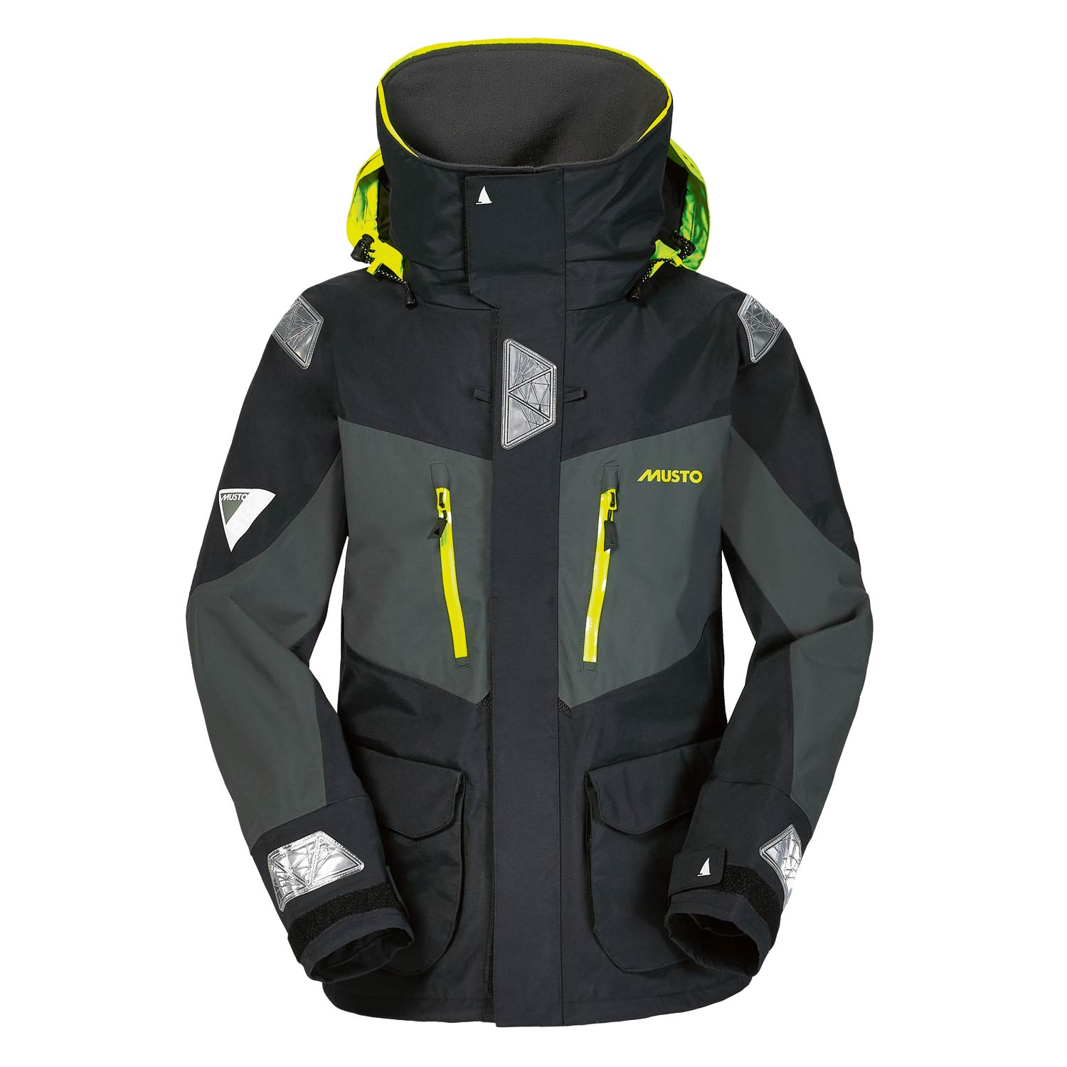 Musto Br2 Offshore Jacket - Nero / Grigio Scuro