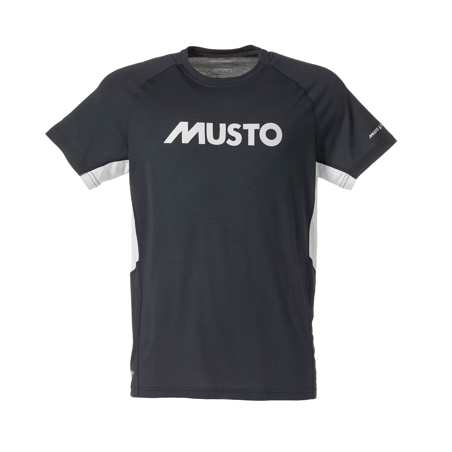 Musto Evolution Uv T-Shirt Dry Fast Essential - Carbon / Platinum