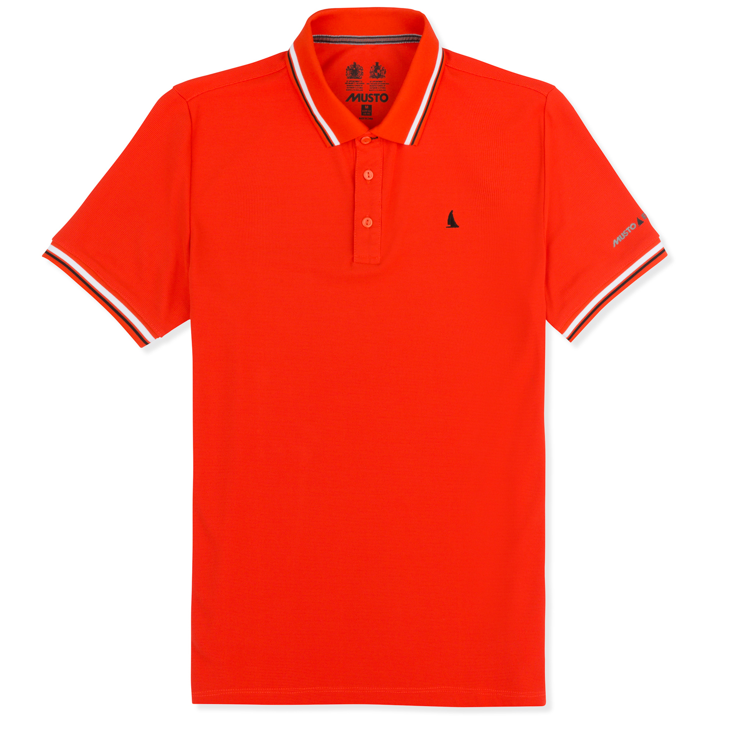 Polo Manica Corta Musto Evolution Pro Lite - Arancione Fuoco