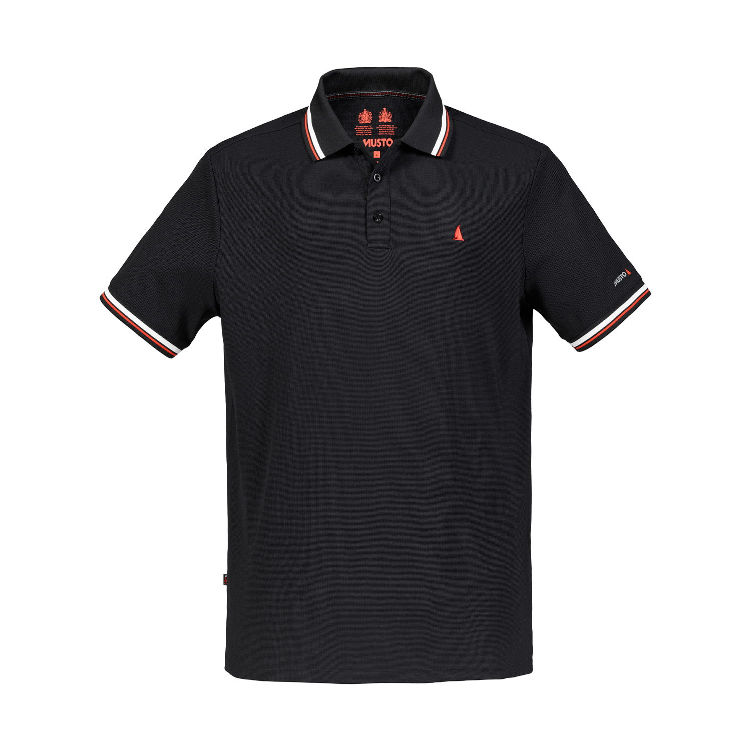 Musto Evolution Pro Lite Corta Polo Manica - Nero