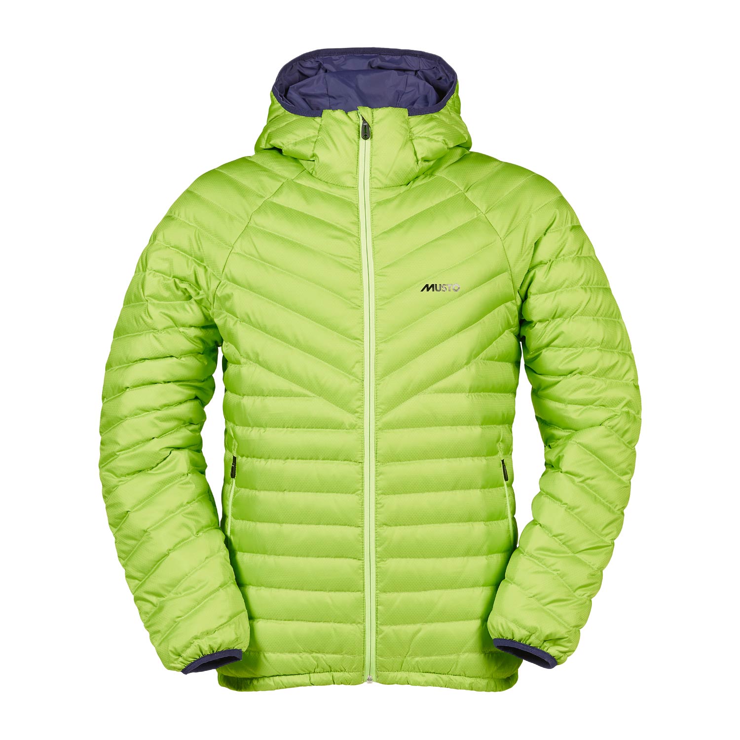 Musto Evolution Stratus Giù Hoody Jacket - Lime Green