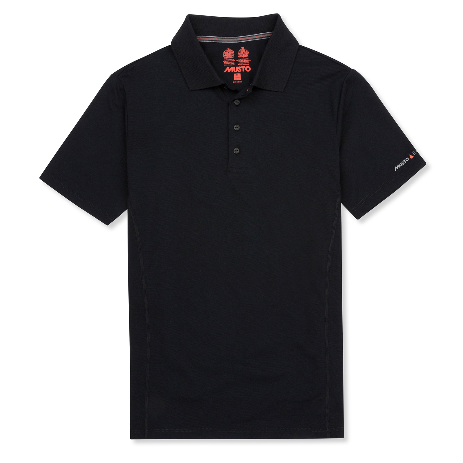 Musto Evolution Sunblock Manica Corta Polo - Nero