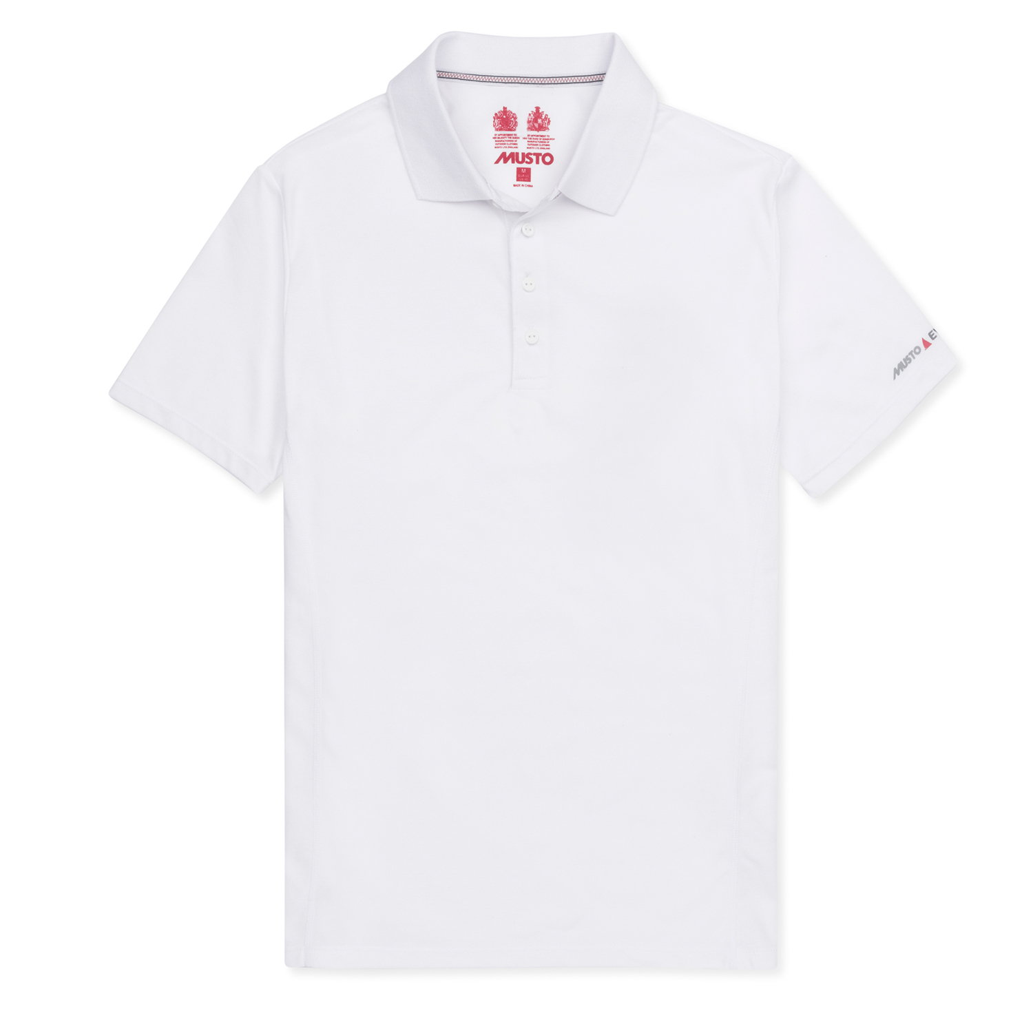 Musto Evolution Sunblock Manica Corta Polo - Bianco