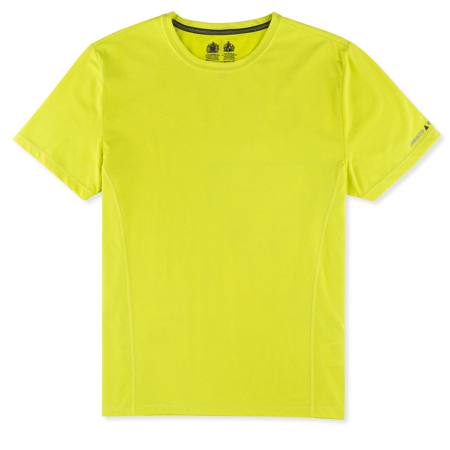 Musto Evolution Sunblock Manica Corta T-Shirt - Sulphur Spring