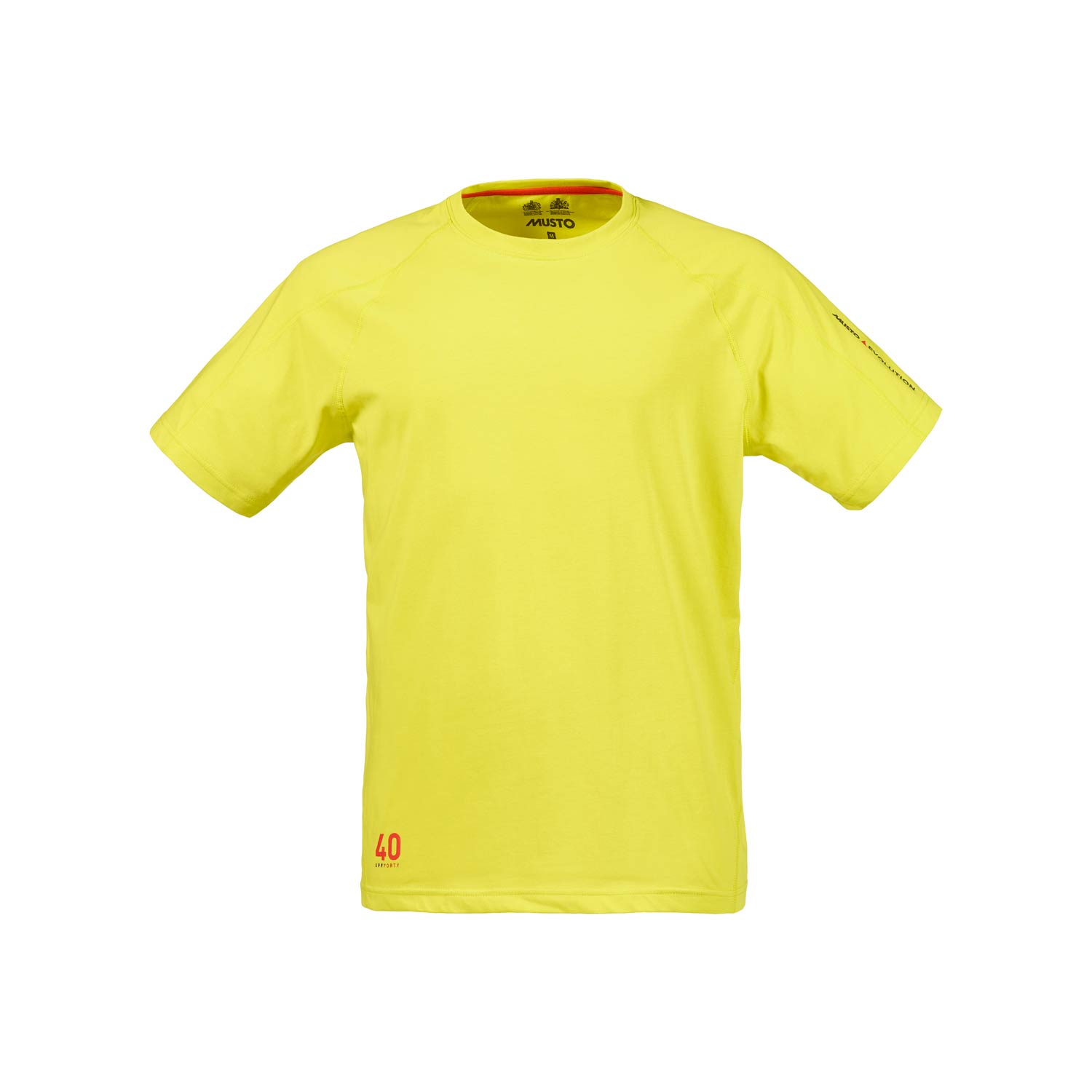 T-Shirt A Maniche Corte Musto Evolution Sunblock - Sulphur Spring