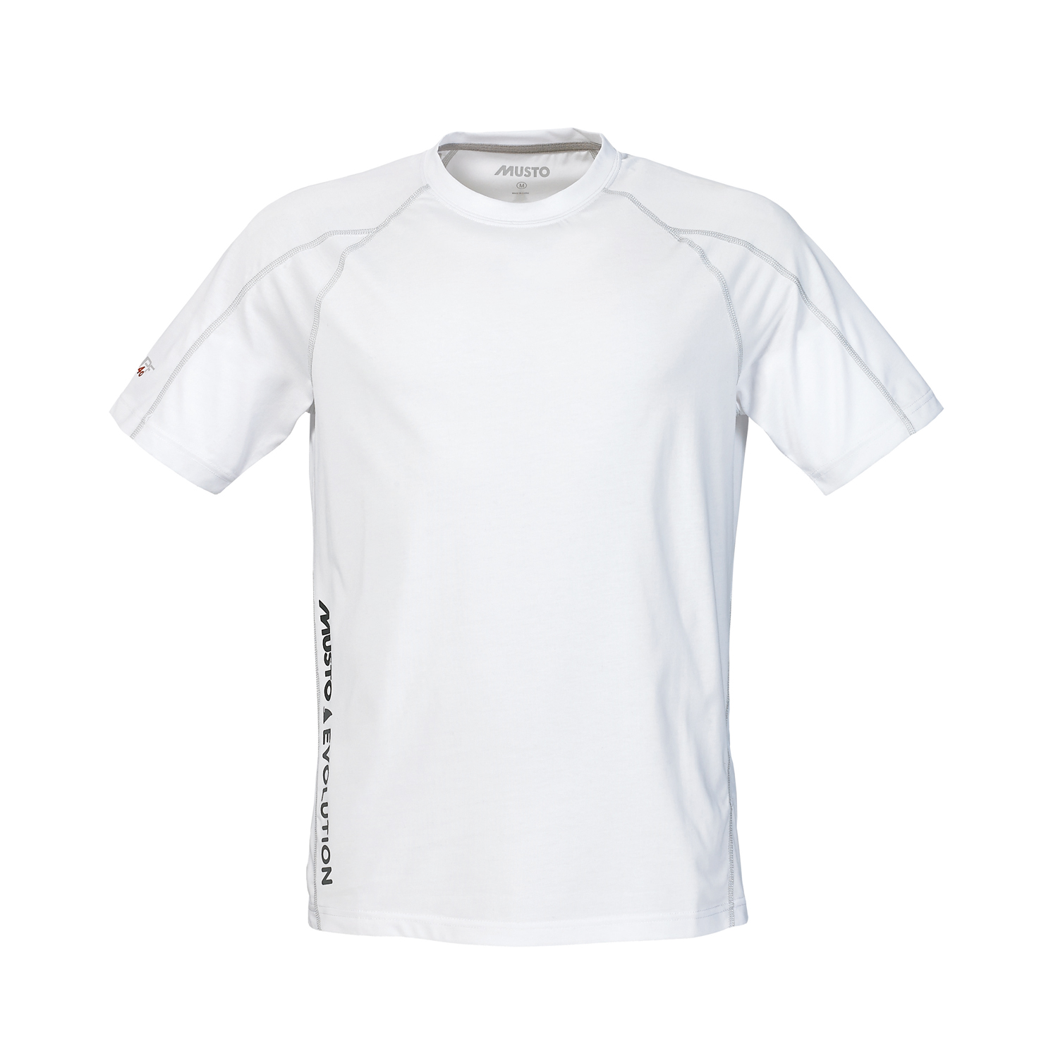 T-Shirt A Maniche Corte Musto Evolution Sunblock - Bianco