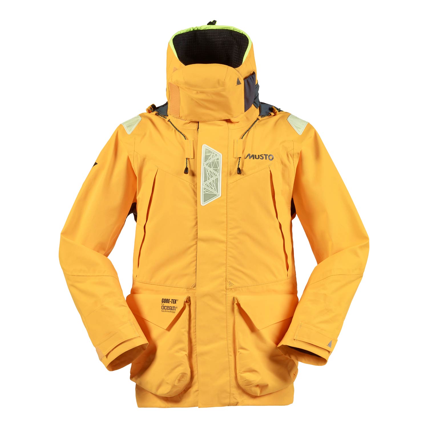 Musto Hpx Gore-Tex Ocean Giacca - Oro / Grigio Scuro