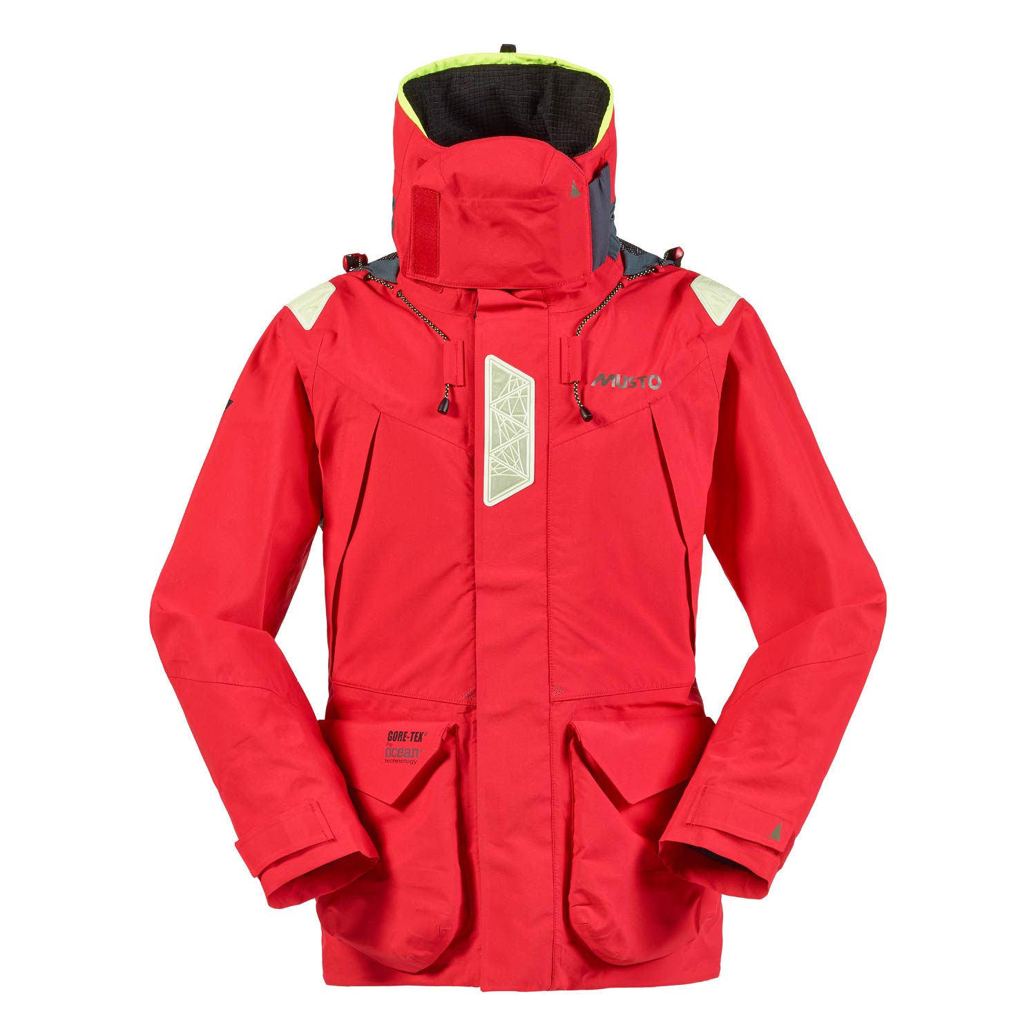 Musto Hpx Gore-Tex Ocean Giacca - Rosso / Grigio Scuro