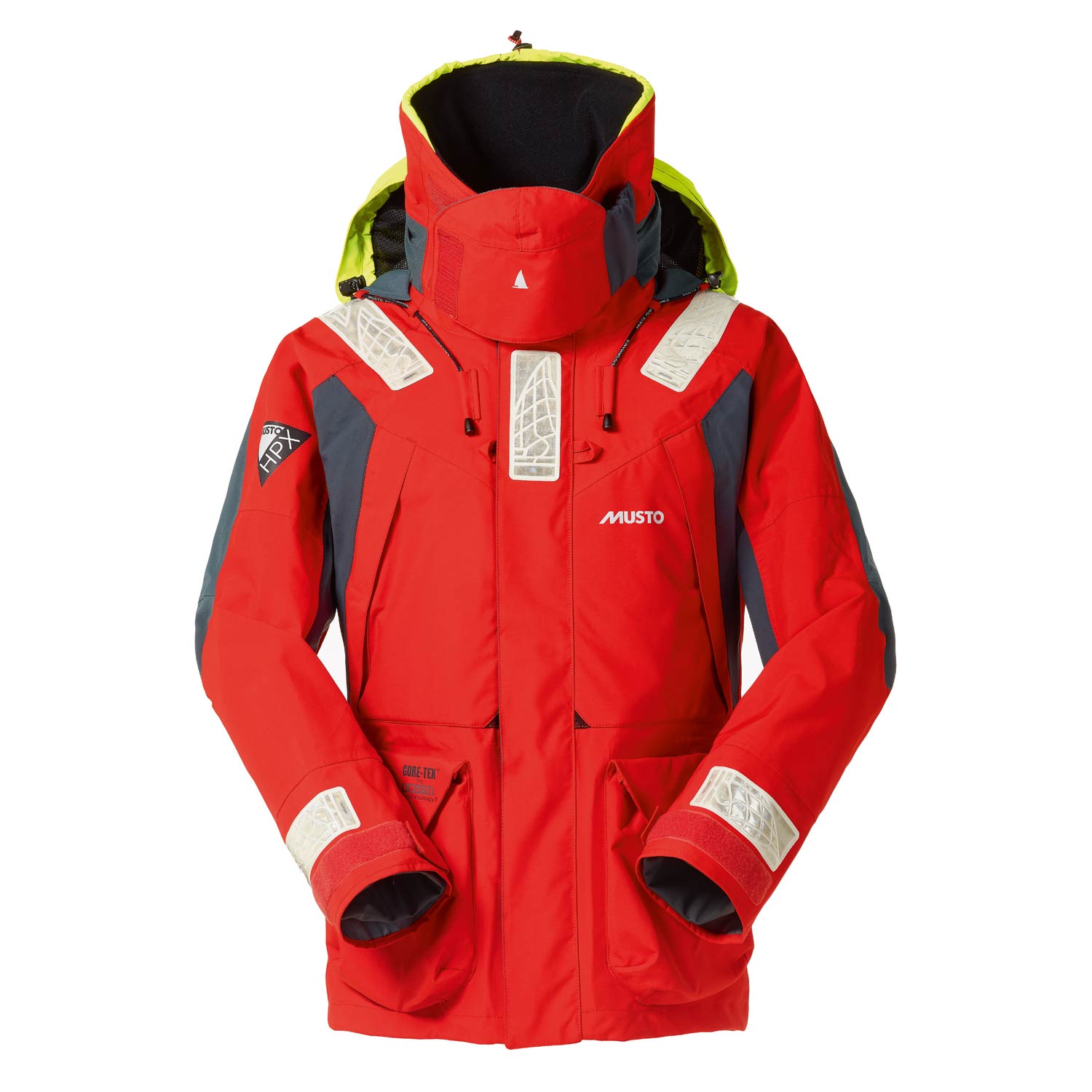 Musto Hpx Ocean Giacca - Fuoco Arancione / Grigio Scuro