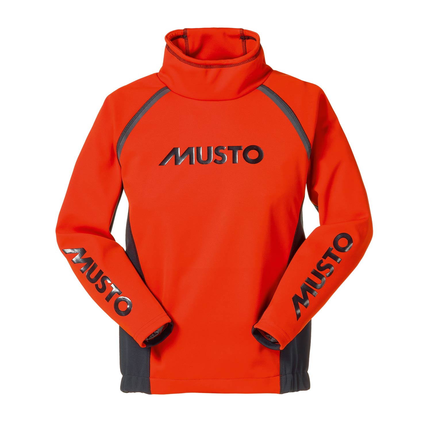 Musto Junior Aqua Top - Fuoco Arancio / Nero