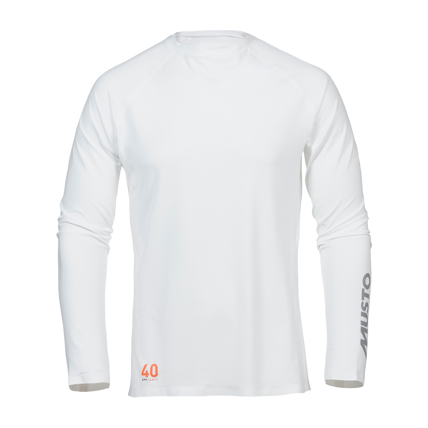 Lunga T-Shirt Manica Musto Quick Dry Prestazioni - Bianco