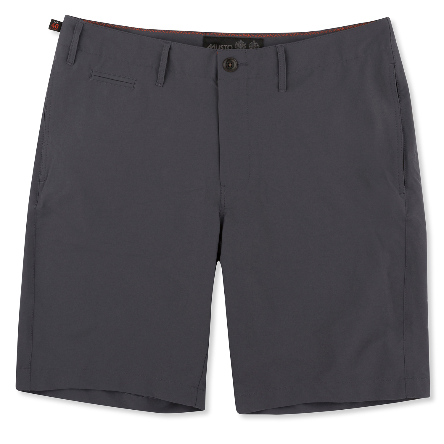 Musto Rib Uv Fast Dry Corto - Carbone