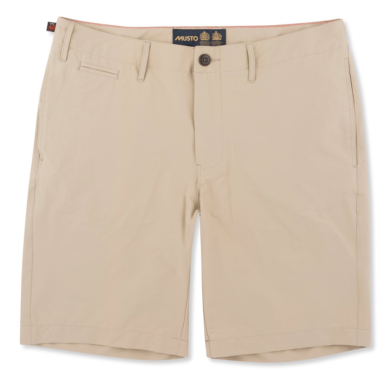 Musto Rib Uv Fast Dry Corto - Pietra Chiara