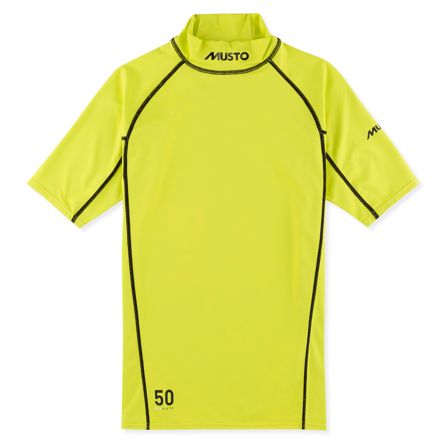 Musto Sunblock Manica Corta Rash Guard - Sulphur Spring