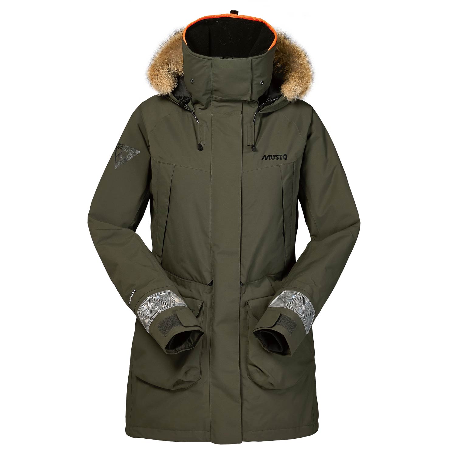 Musto Womens Arctic Gore-Tex Primaloft Parka - Forest Green