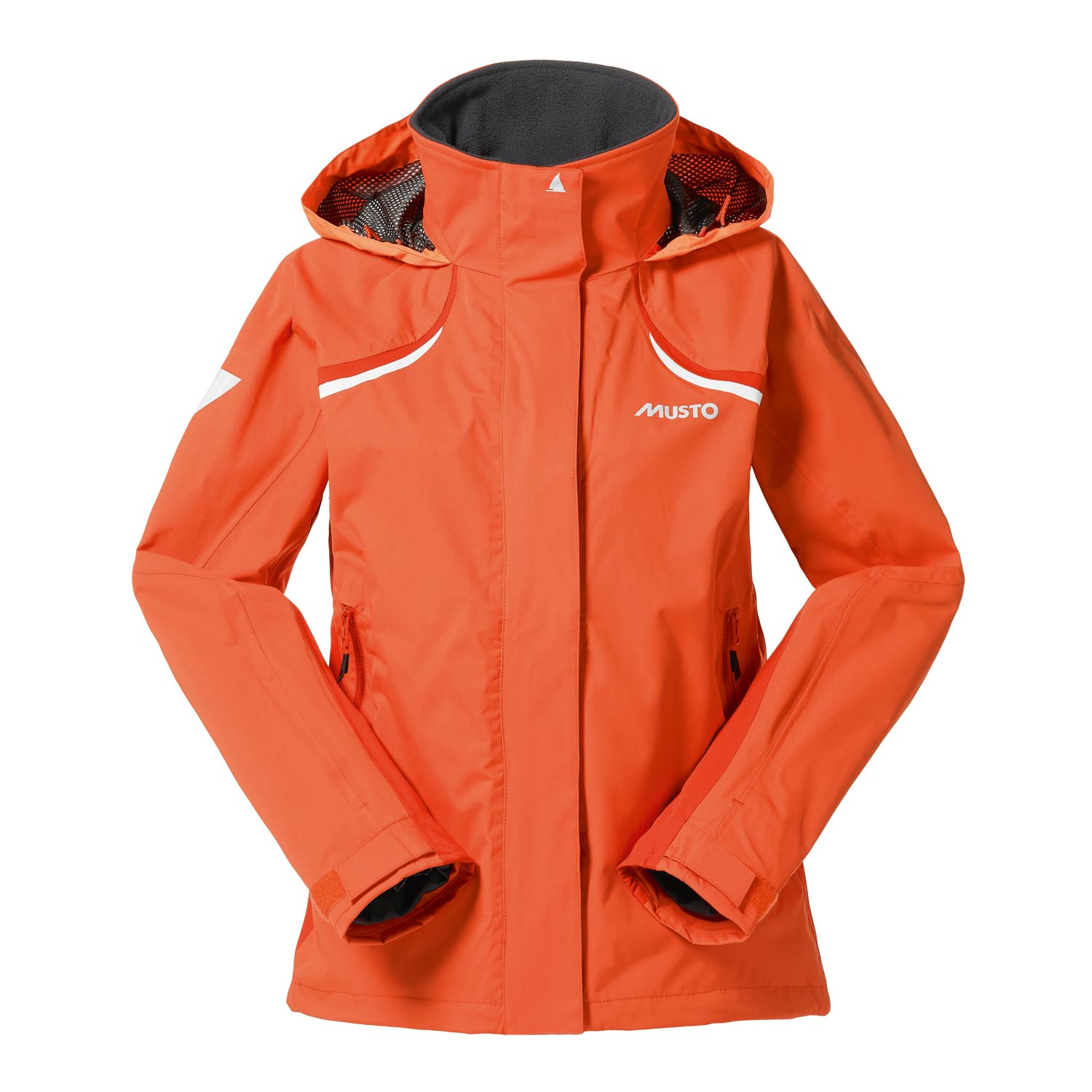 Giacca Musto Womens Br1 Costiero - Tangerine / Fuoco Arancione