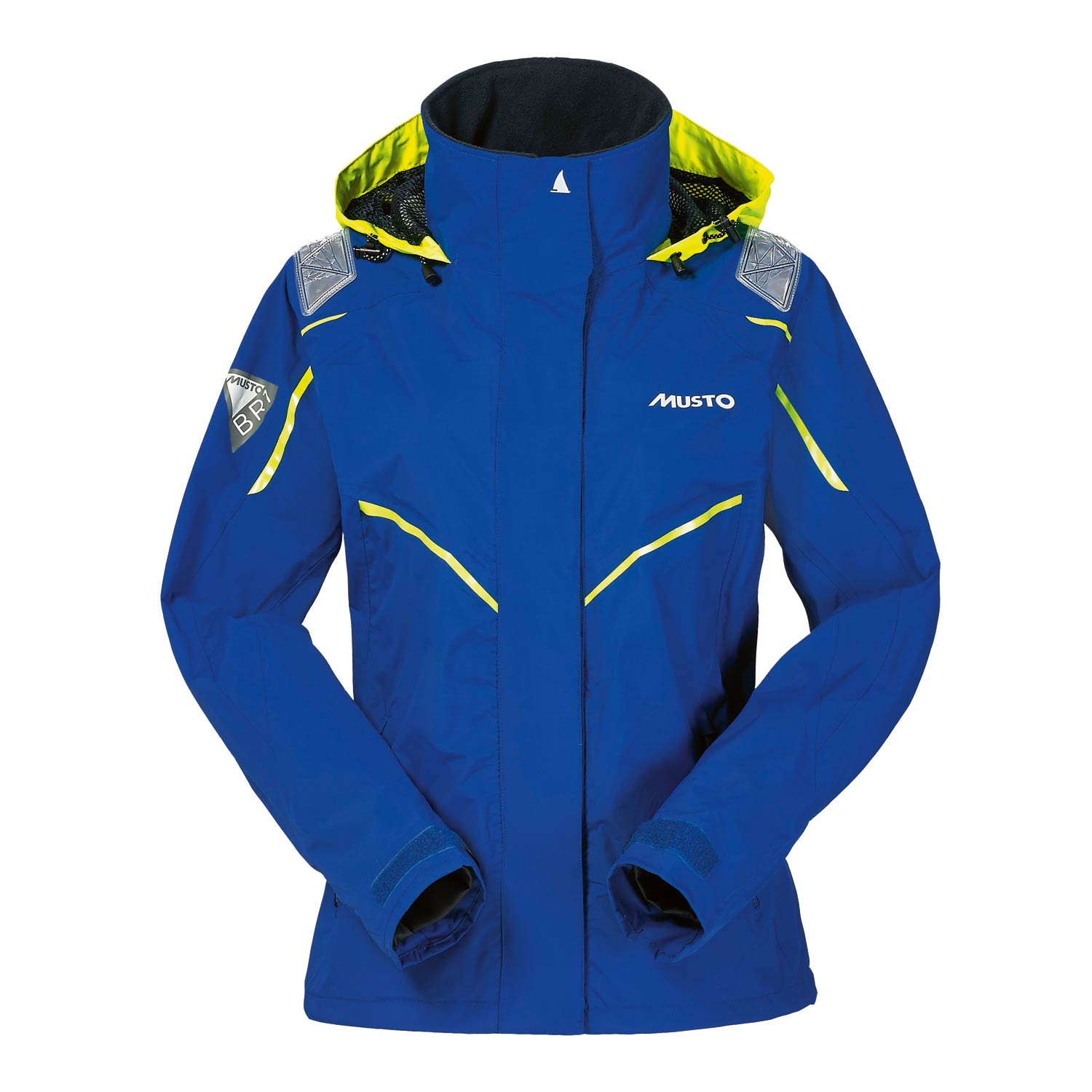Musto Br1 Inshore Womens Jacket - Surf / Flo Yellow