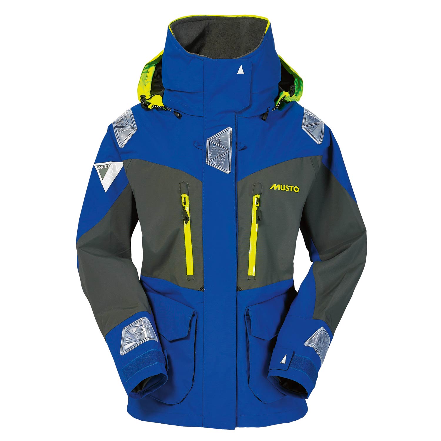 Musto Womens Br2 Offshore Giacca - Surf / Grigio Scuro