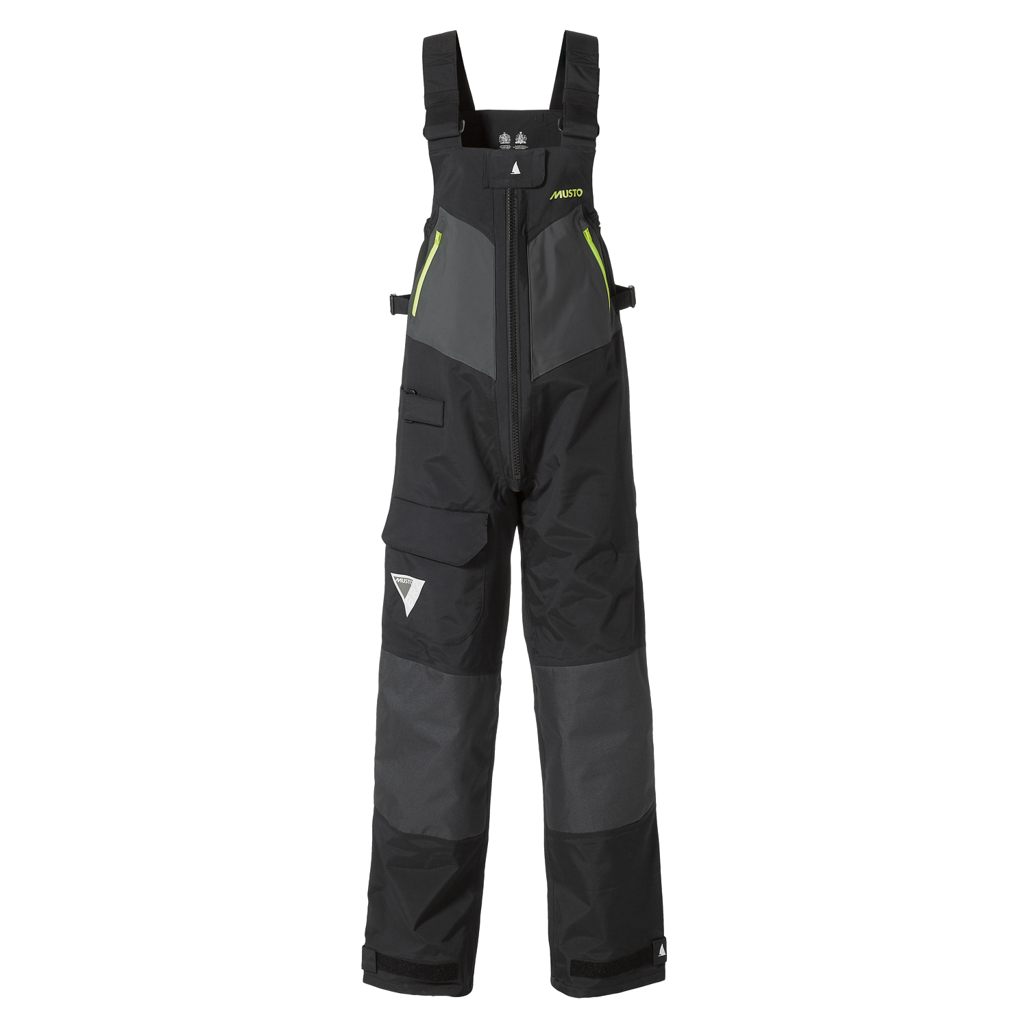 Musto Womens Br2 Offshore Pantaloni - Nero / Grigio Scuro