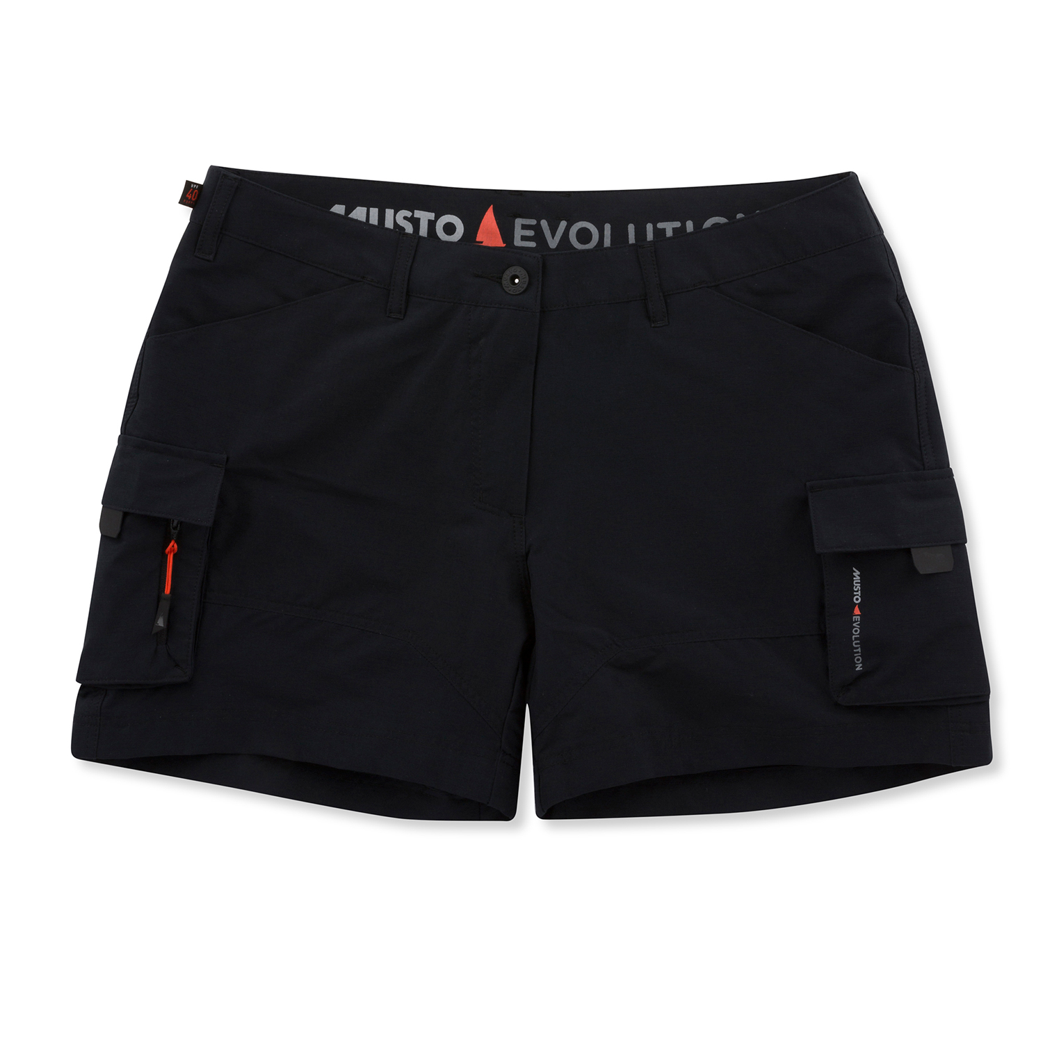 Musto Womens Deck Uv Fast Dry Corto - Nero