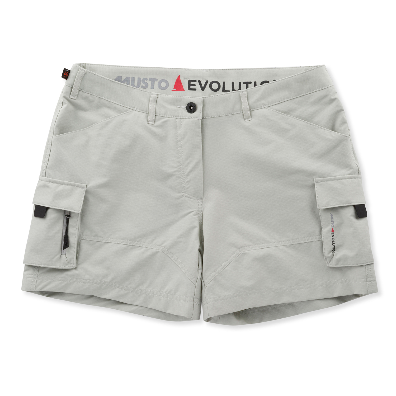 Musto Womens Deck Uv Fast Dry Corto - Platinum