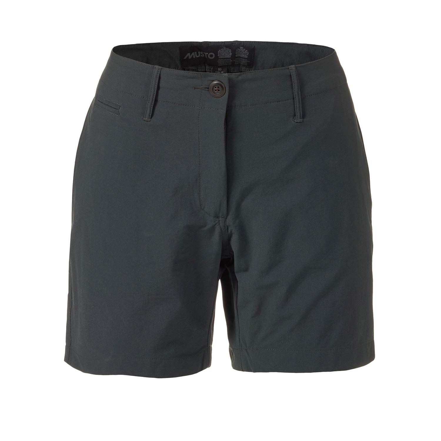 Musto Womens Essential Evolution Uv Fast Dry Shorts 4 Pocket - Carbon