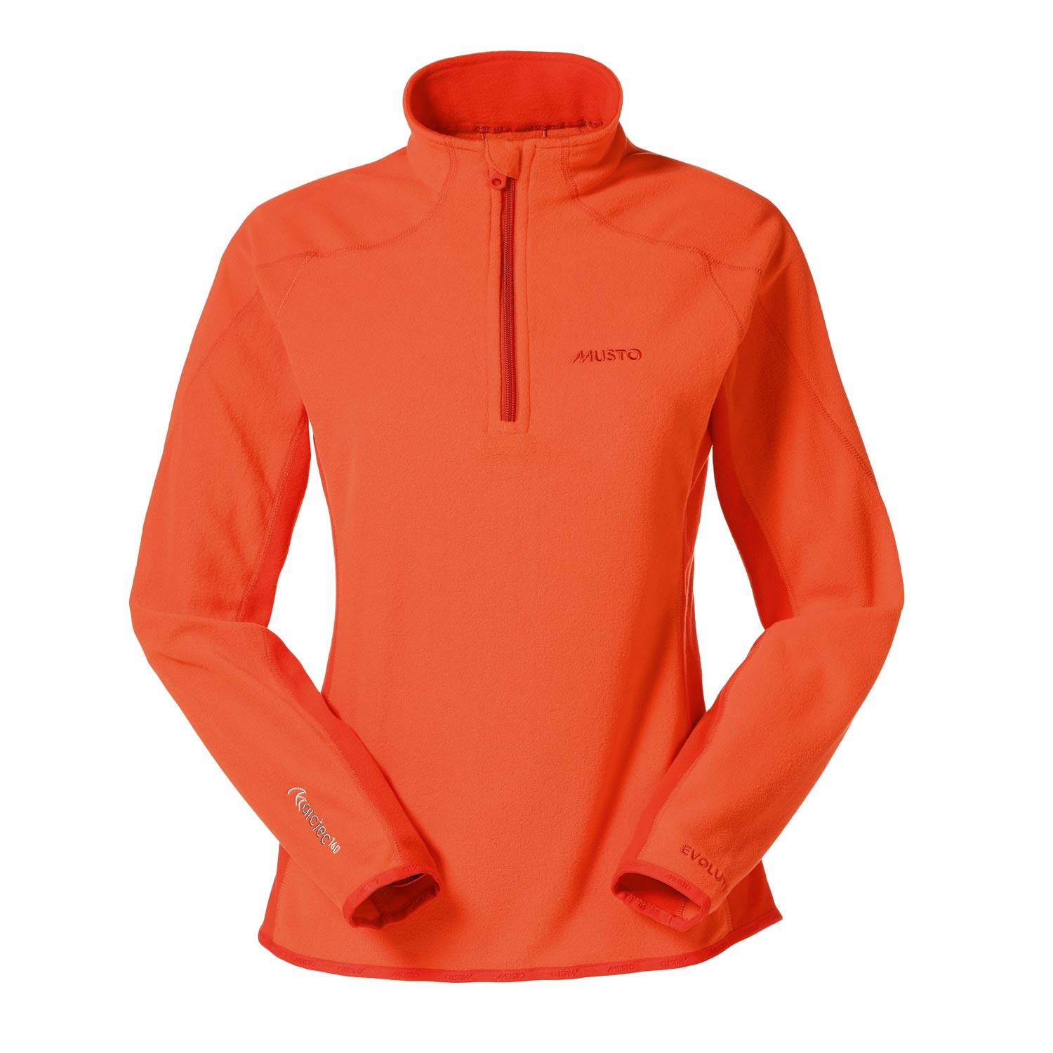 Musto Womens Essential Micro Pile - Tangerine / Fuoco Arancione