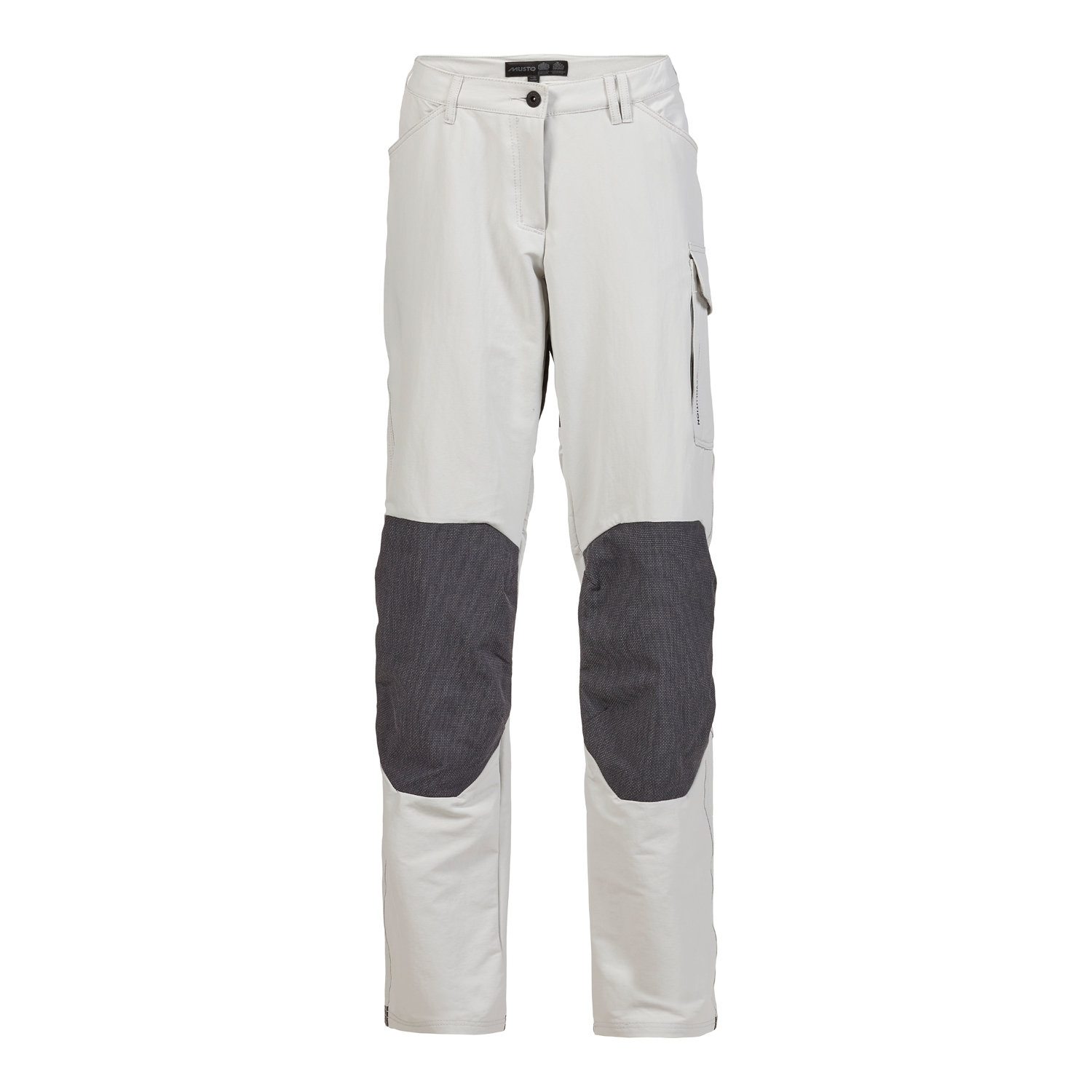 Musto Womens Evo Prestazioni Uv Pantaloni - Platinum Gamba Lunga