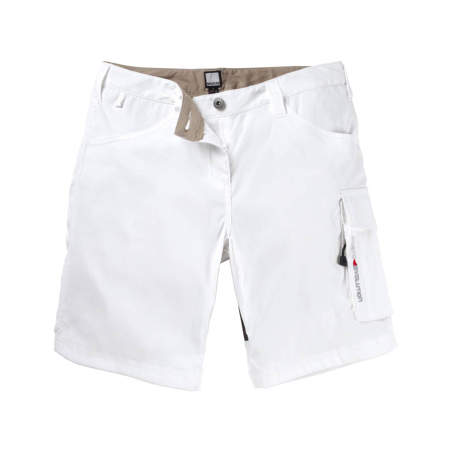 Musto Womens Evoluzione Della Performance Shorts Uv - Bianco