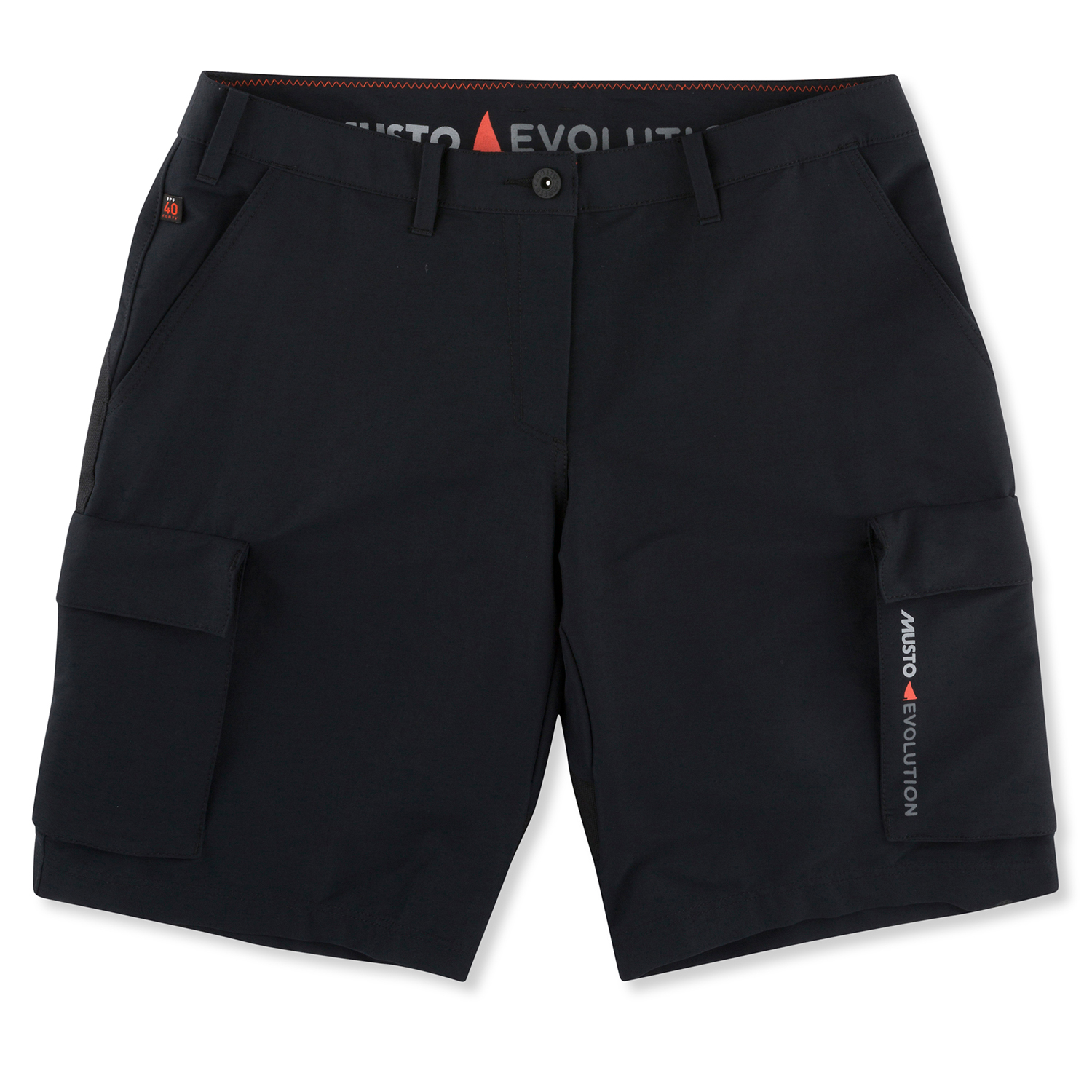 Musto Womens Pro Evolution Lite Uv Fast Dry Corto - Nero