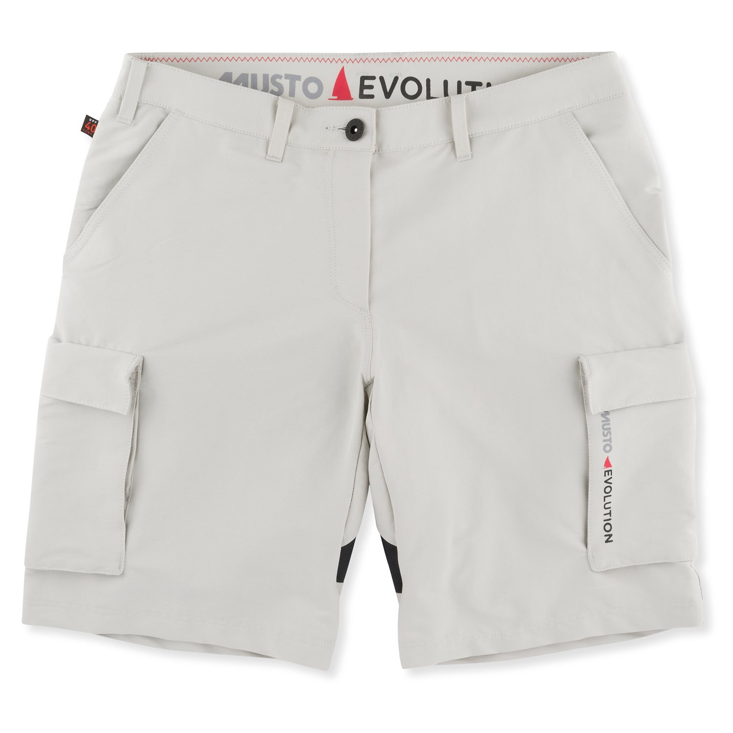 Musto Womens Pro Evolution Lite Uv Fast Dry Corto - Platinum