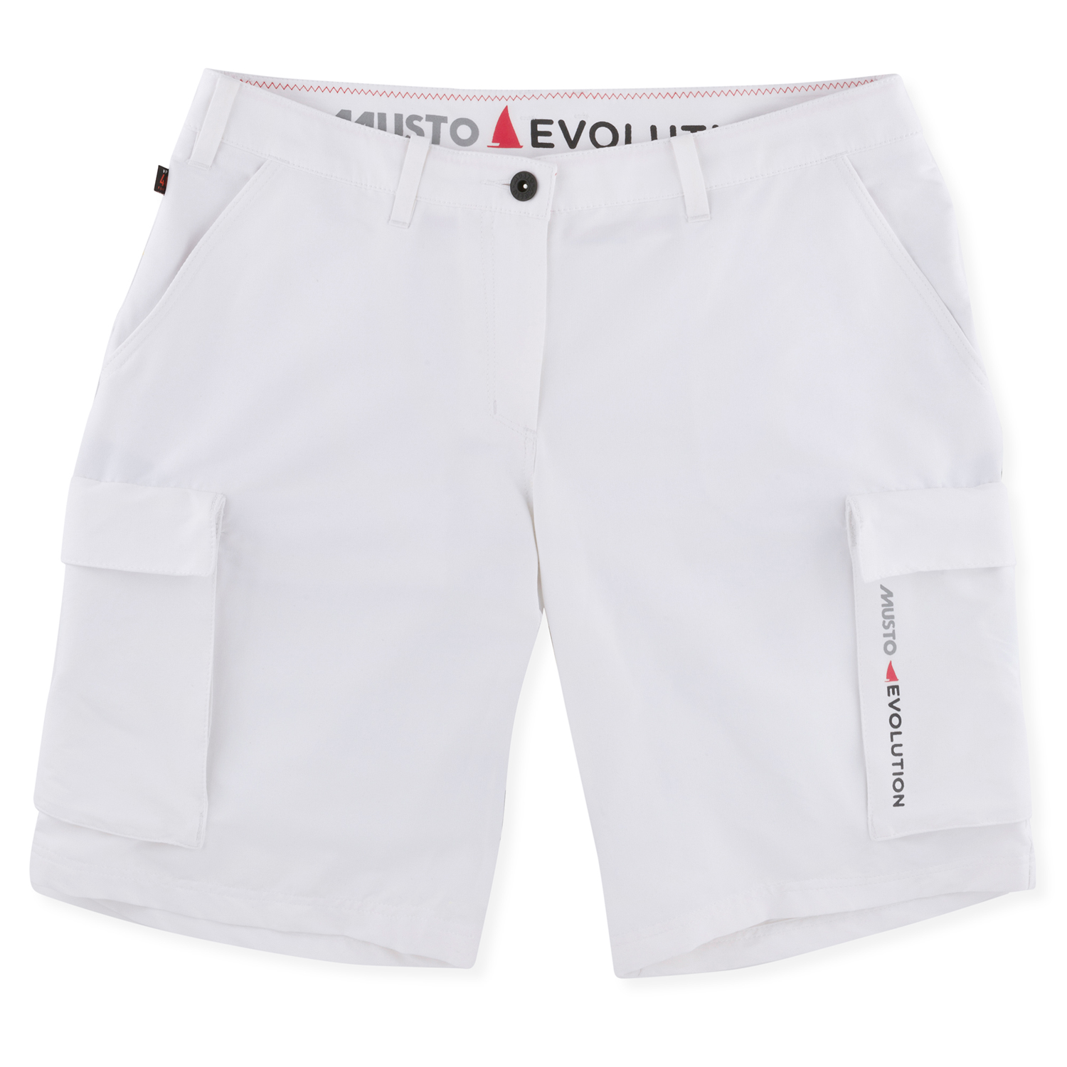 Musto Womens Pro Evolution Lite Uv Fast Dry Corto - Bianco