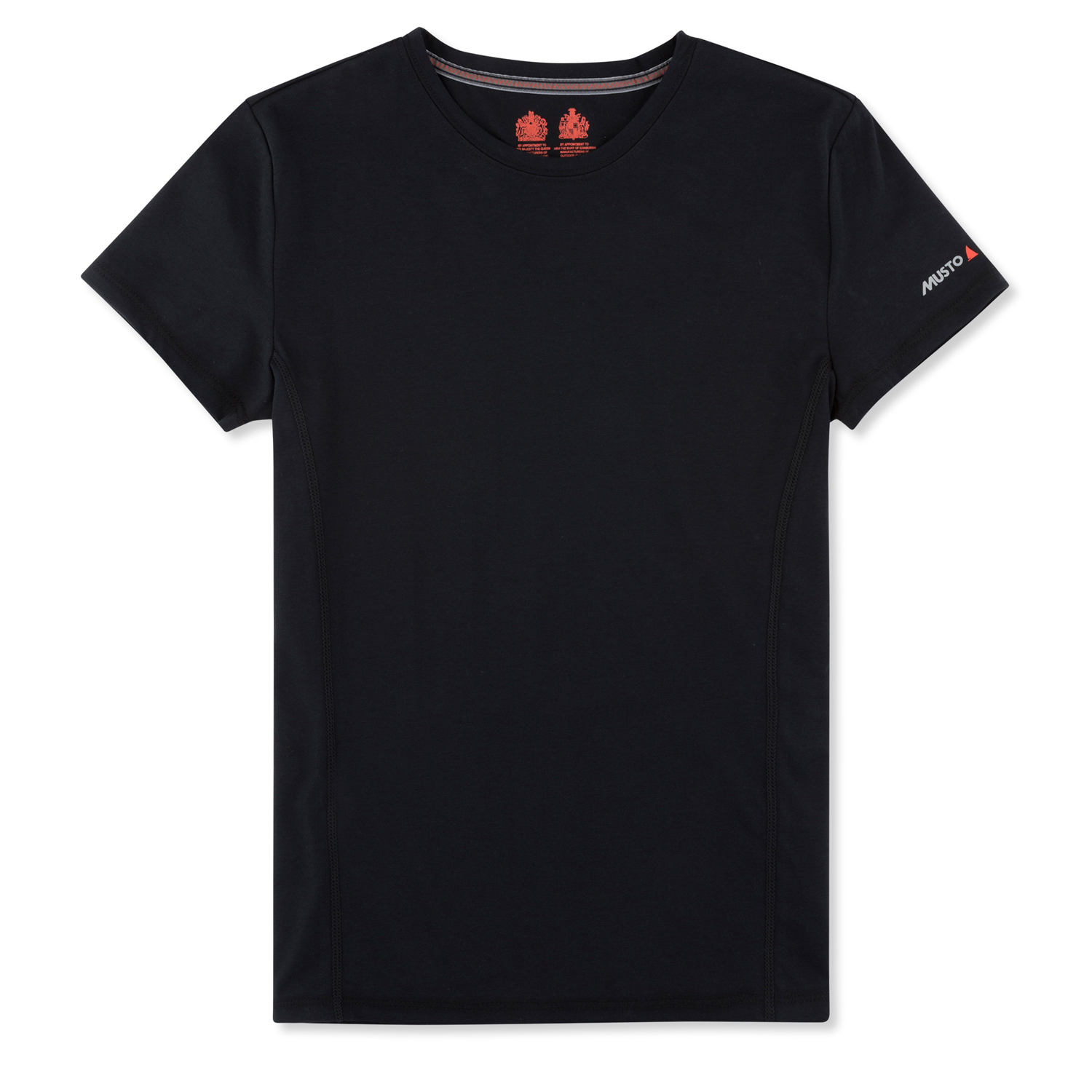 Musto Womens Evolution Sunblock Manica Corta T-Shirt - Nera