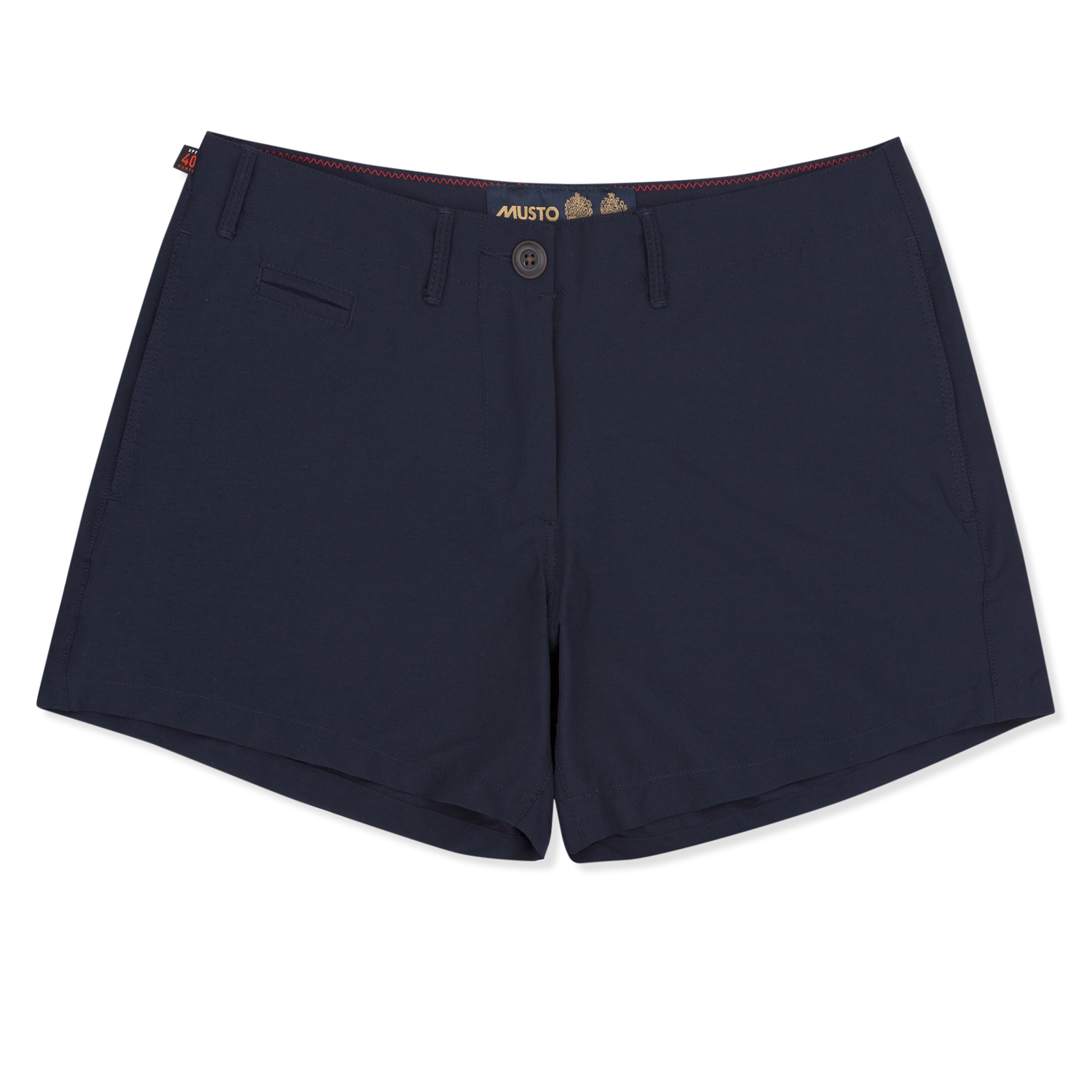 Musto Womens Rib Uv Fast Dry Corto - Vero Navy