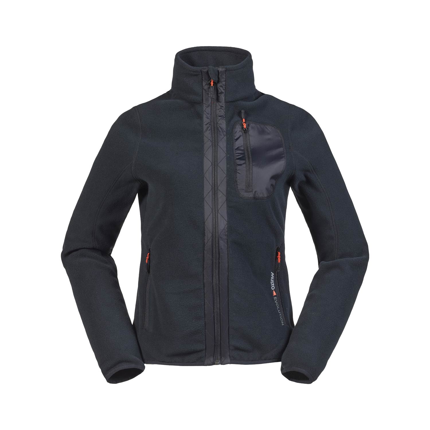Musto Womens Tundra Imbuto Pile - Nero / Arancio Fuoco