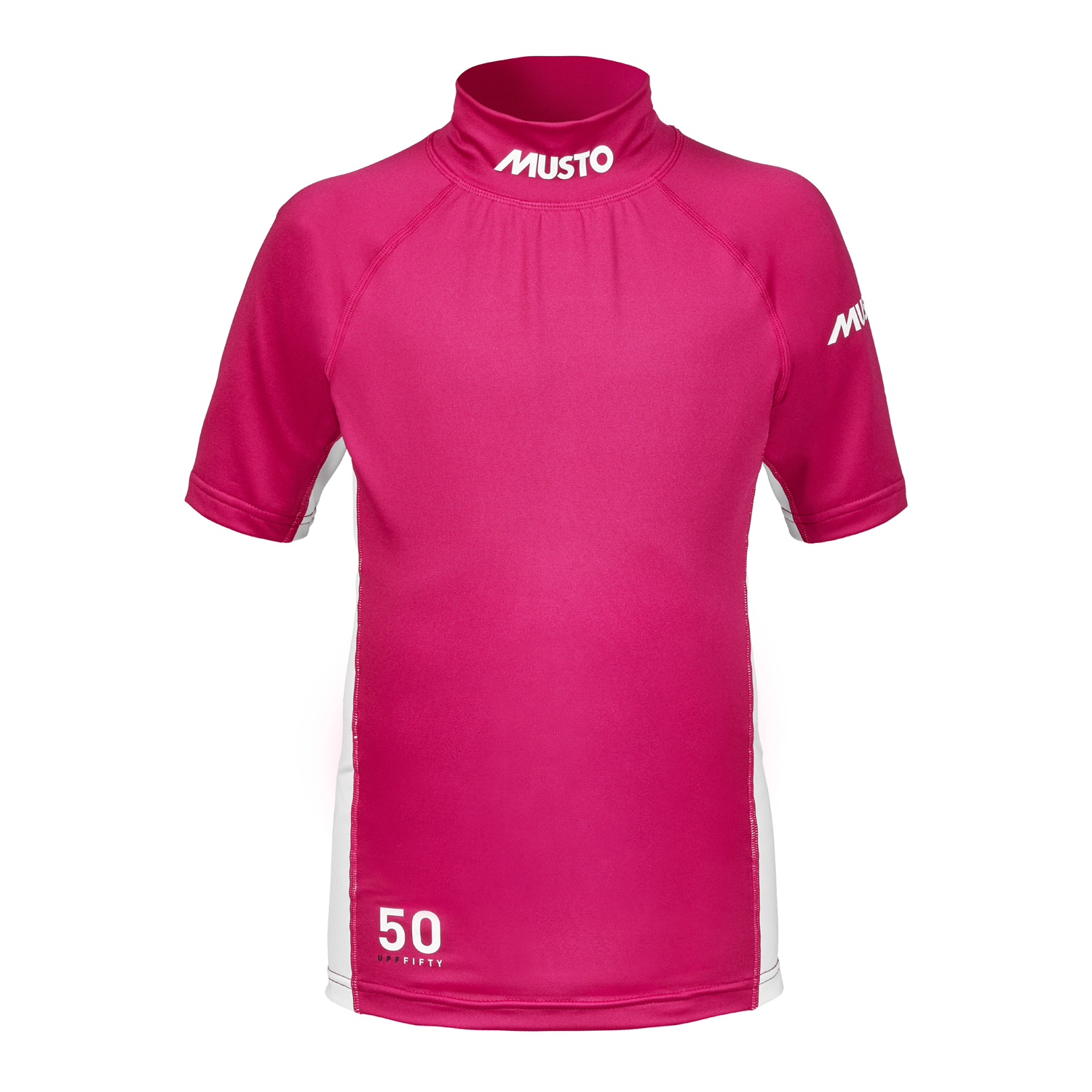 Campionato Musto Giovanile Sunblock Manica Corta Rash Guard - Cerise