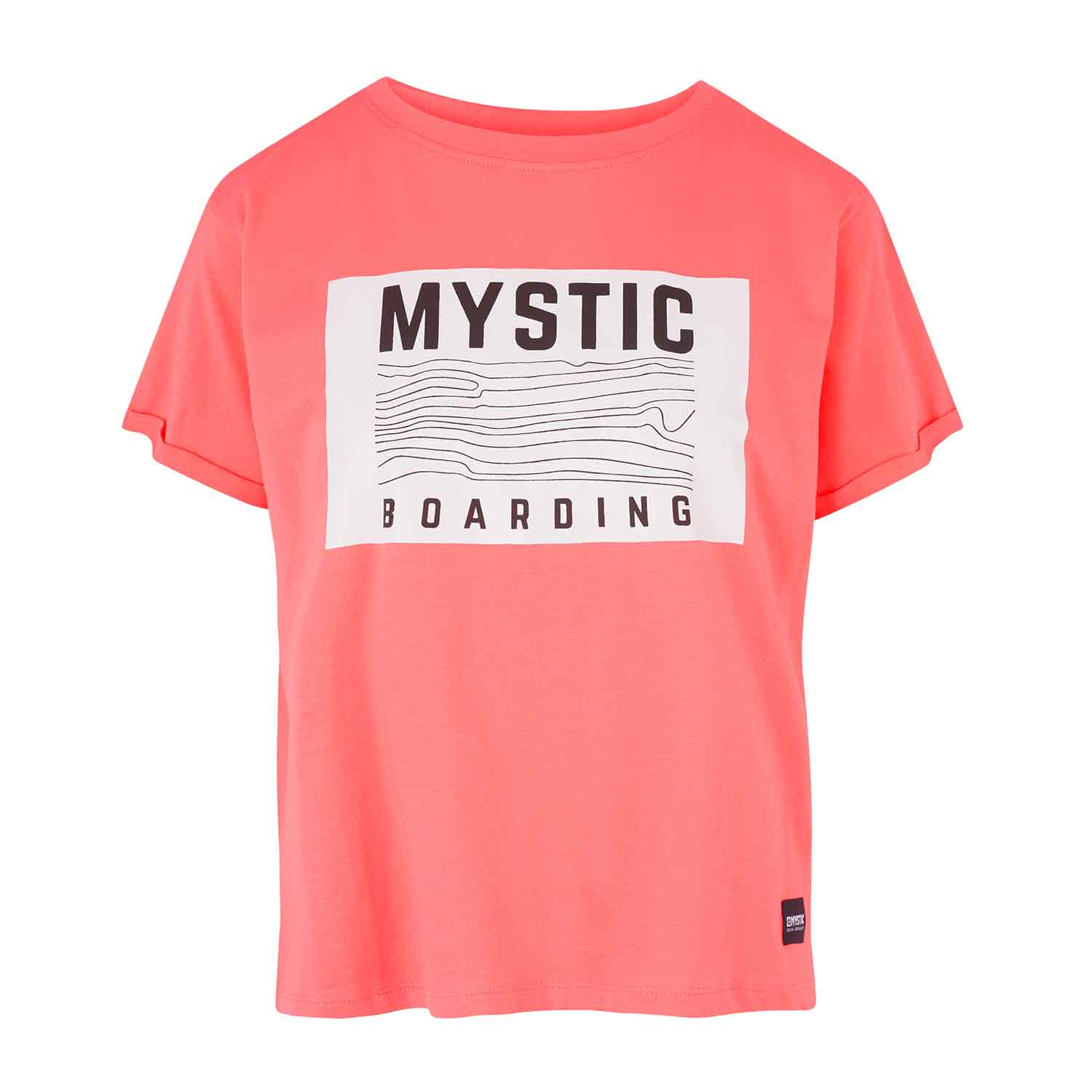 Mystic Womens Charley Tee - Corallo Sbiadito