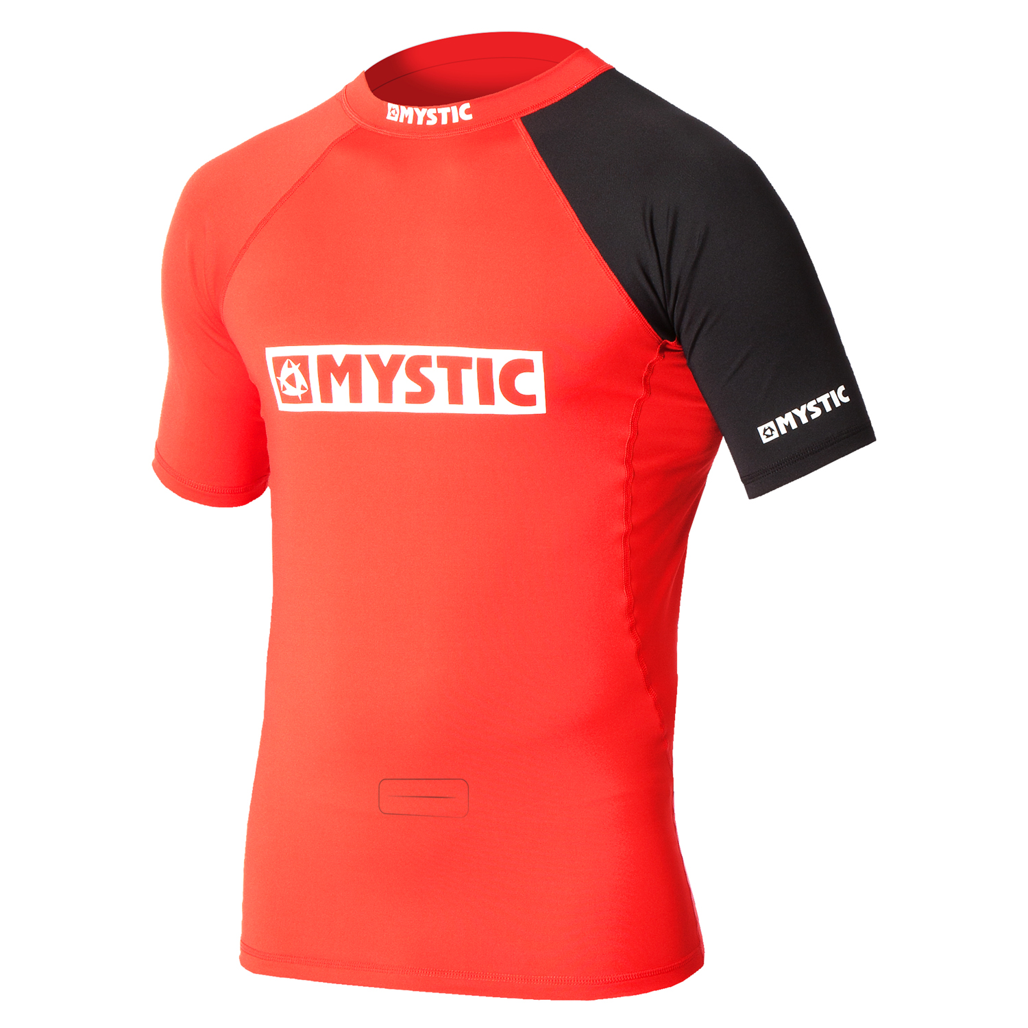 Gilet A Manica Corta A Manica Corta Con Logo Mystic Chest - Rosso