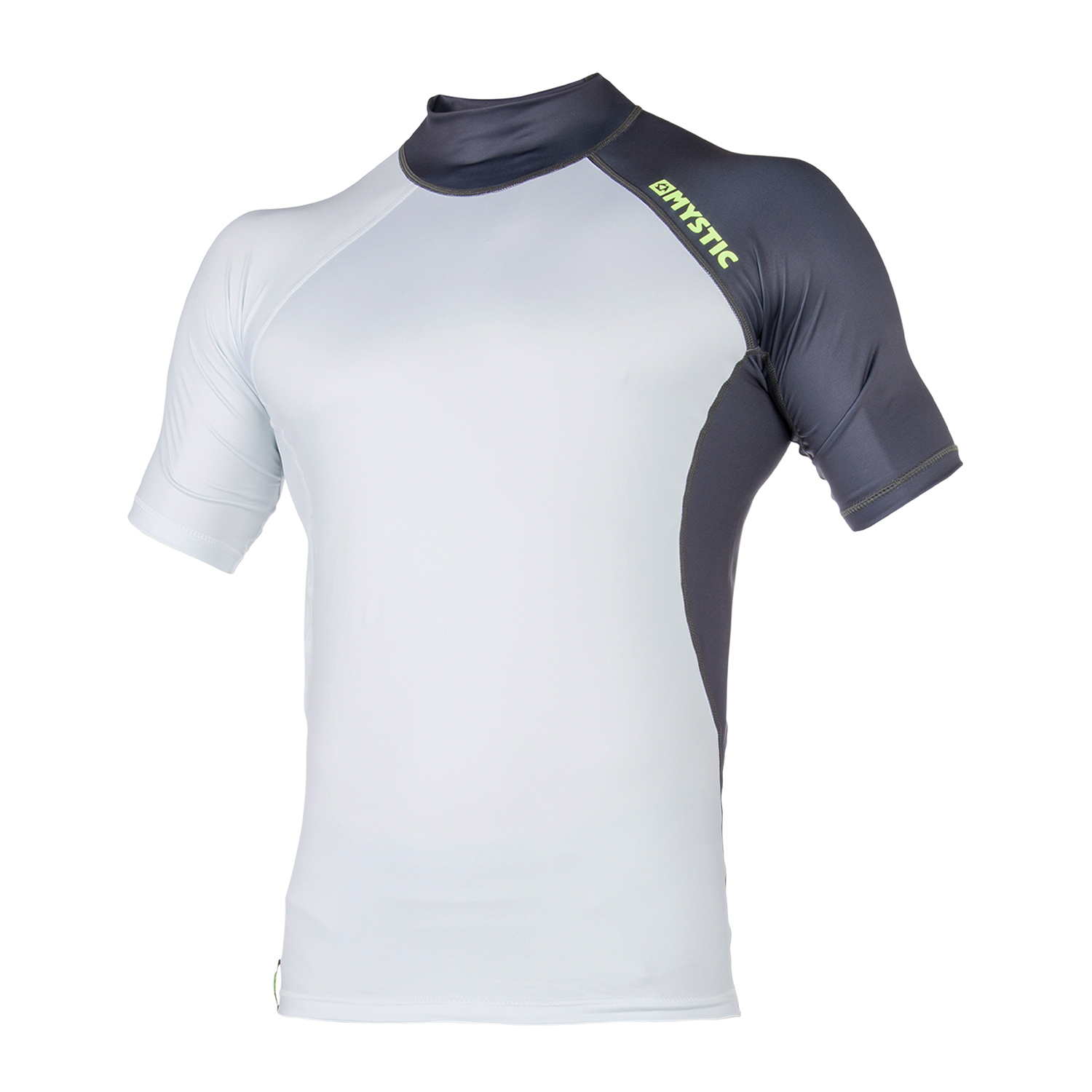 Mystic Crossfire Shortsleeve Rash Vest - Grigio