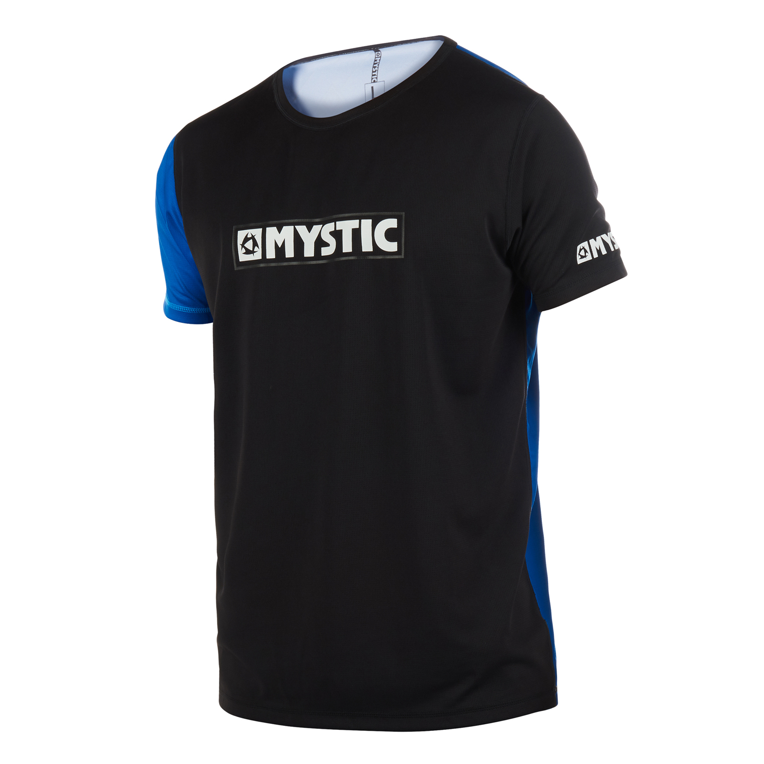 Top Quickdry A Manica Corta Mystic Drip Top - Blu