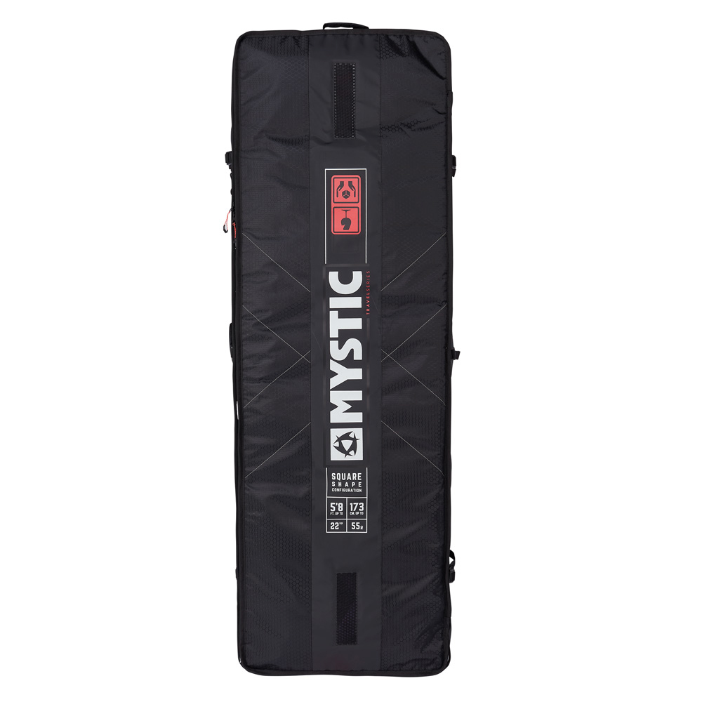 Mystic Gearbox Square Boardbag With Wheels - Nero