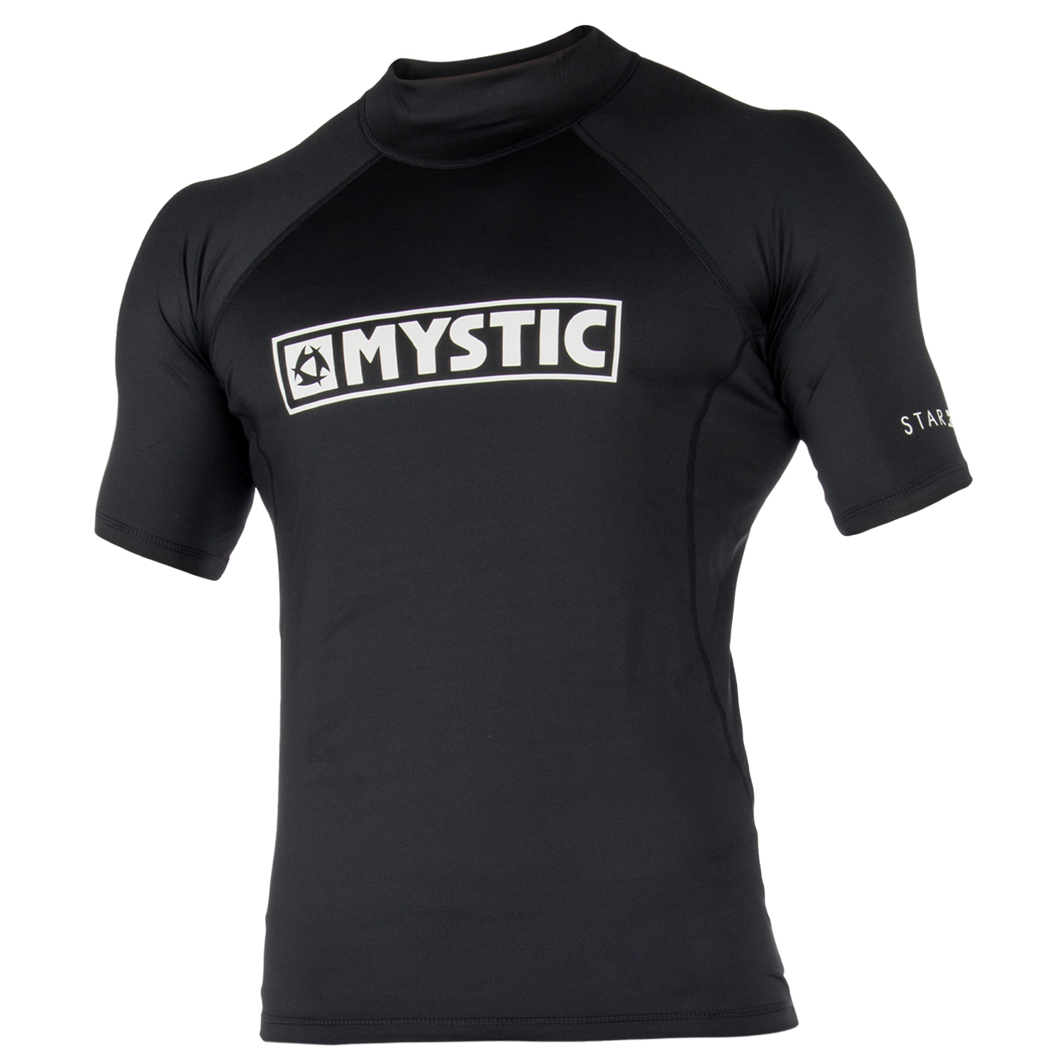 Mystic Juniors Star Manica Corta Rashvest - Nero